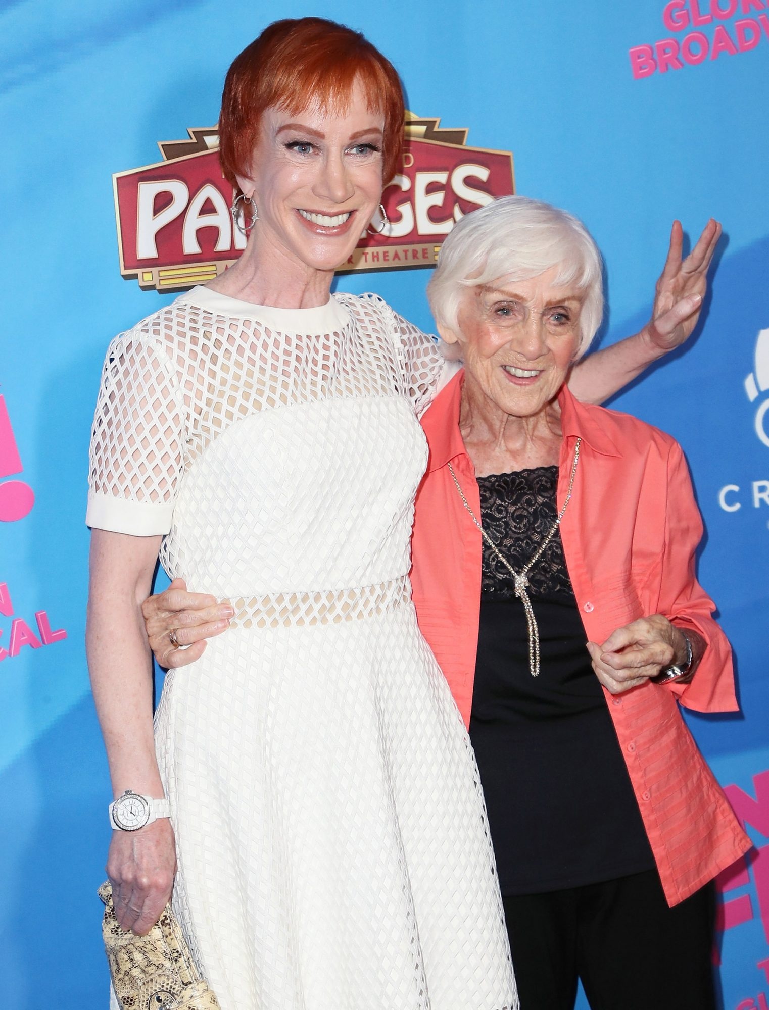 Kathy Griffin, TV celebrity, 99th birthday, Celebrating mom, 1530x2000 HD Phone