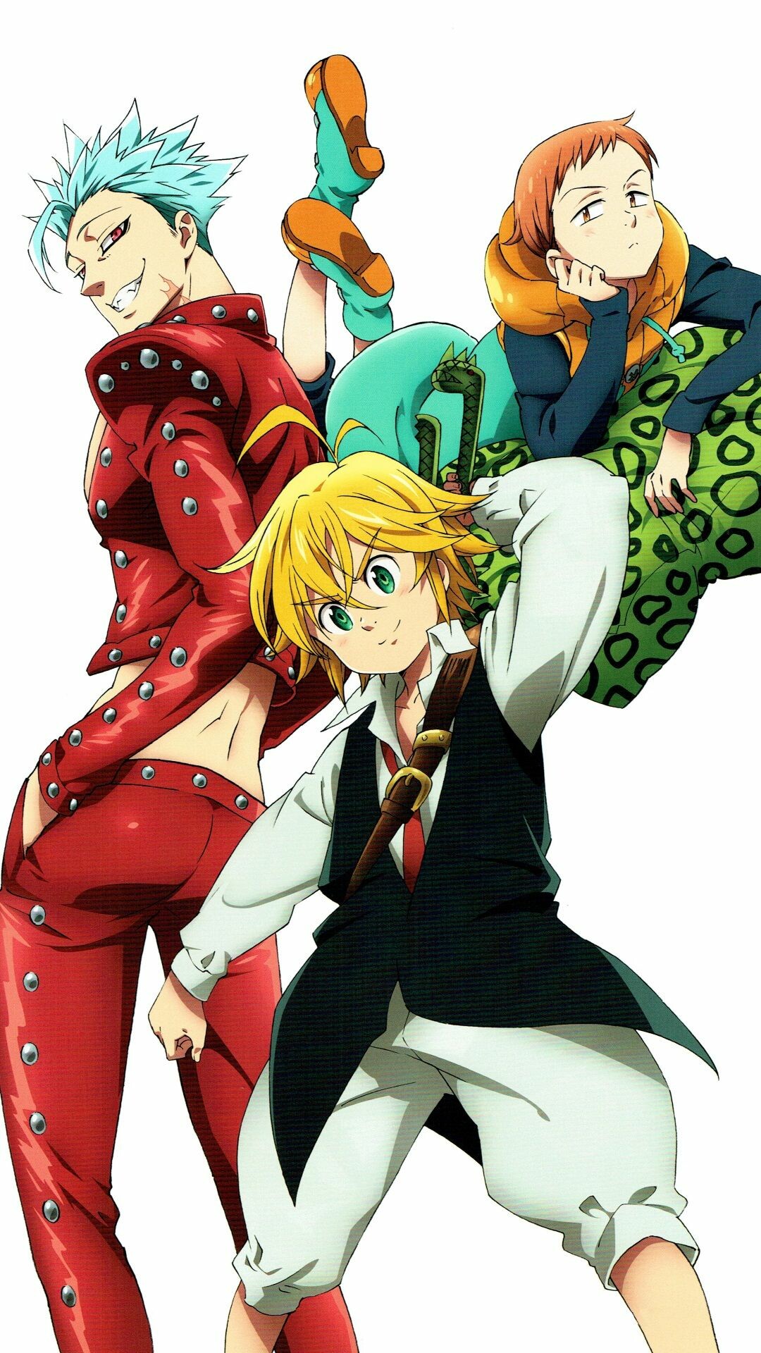 The Seven Deadly Sins, Wallpaper gallery, Fantasy anime, Memorable characters, 1080x1920 Full HD Phone