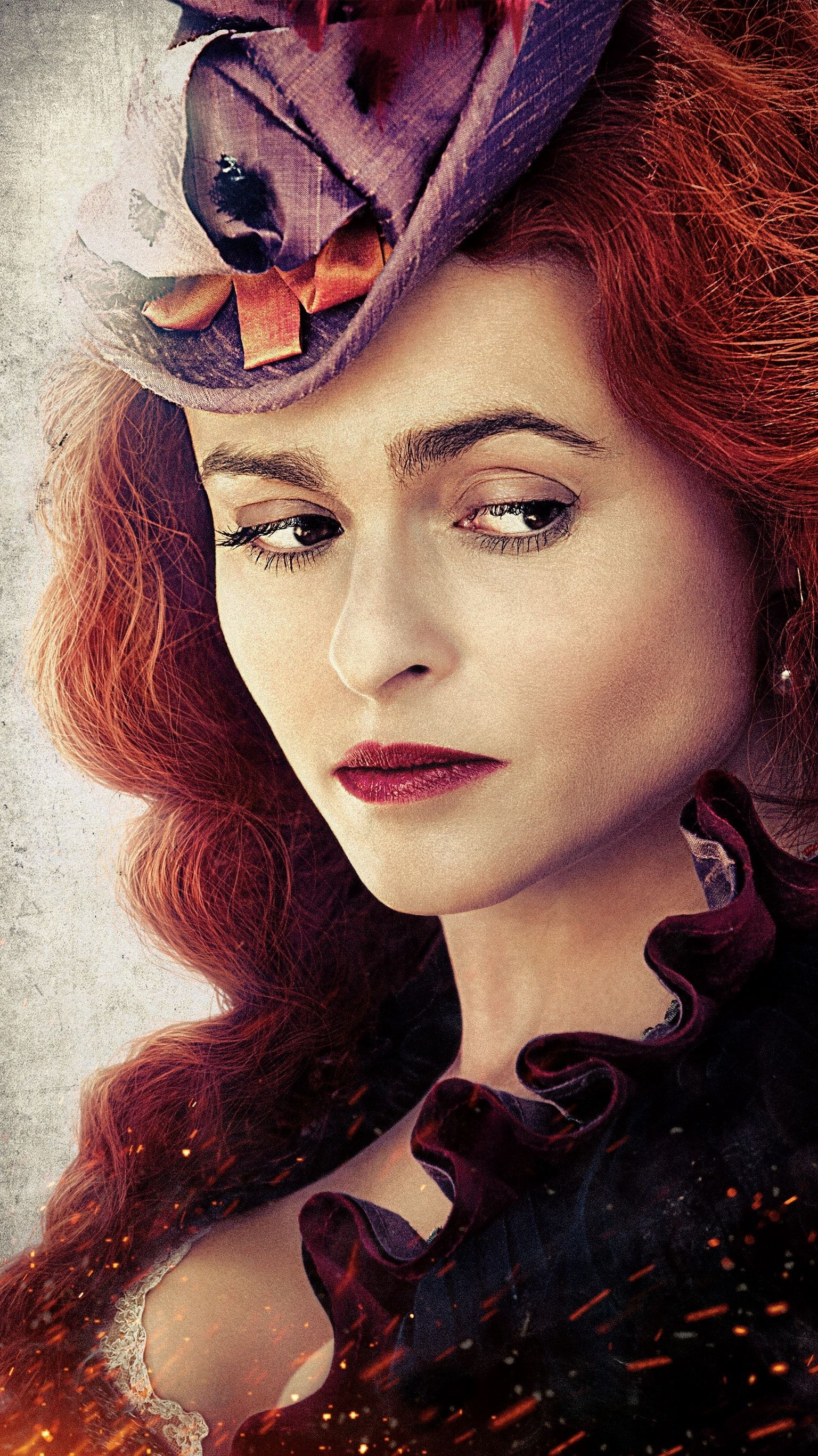 The Lone Ranger, Quirky characters, Helena Bonham Carter, Johnny Depp, 1540x2740 HD Phone