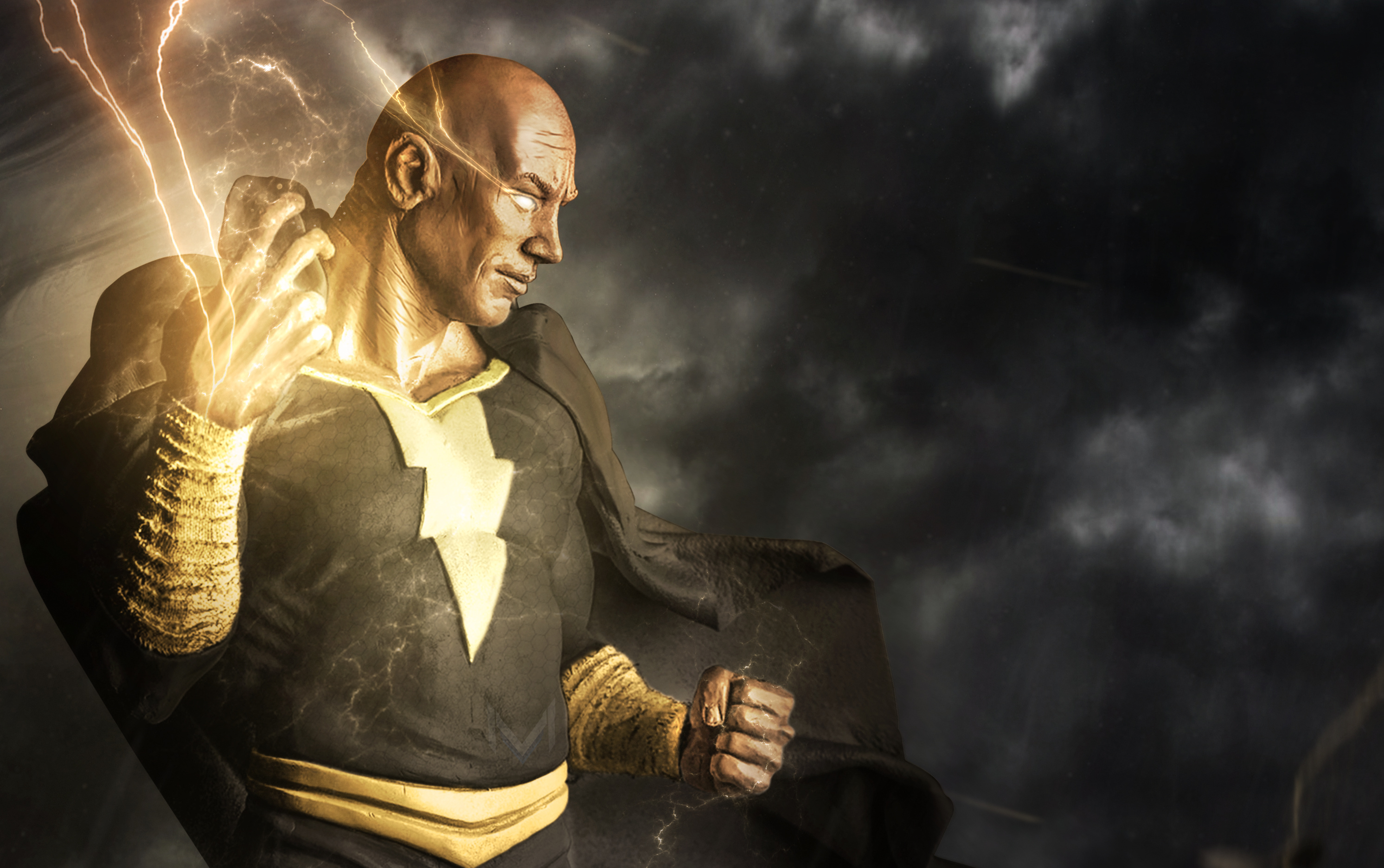 Black Adam, HD, wallpaper, background, 2990x1880 HD Desktop