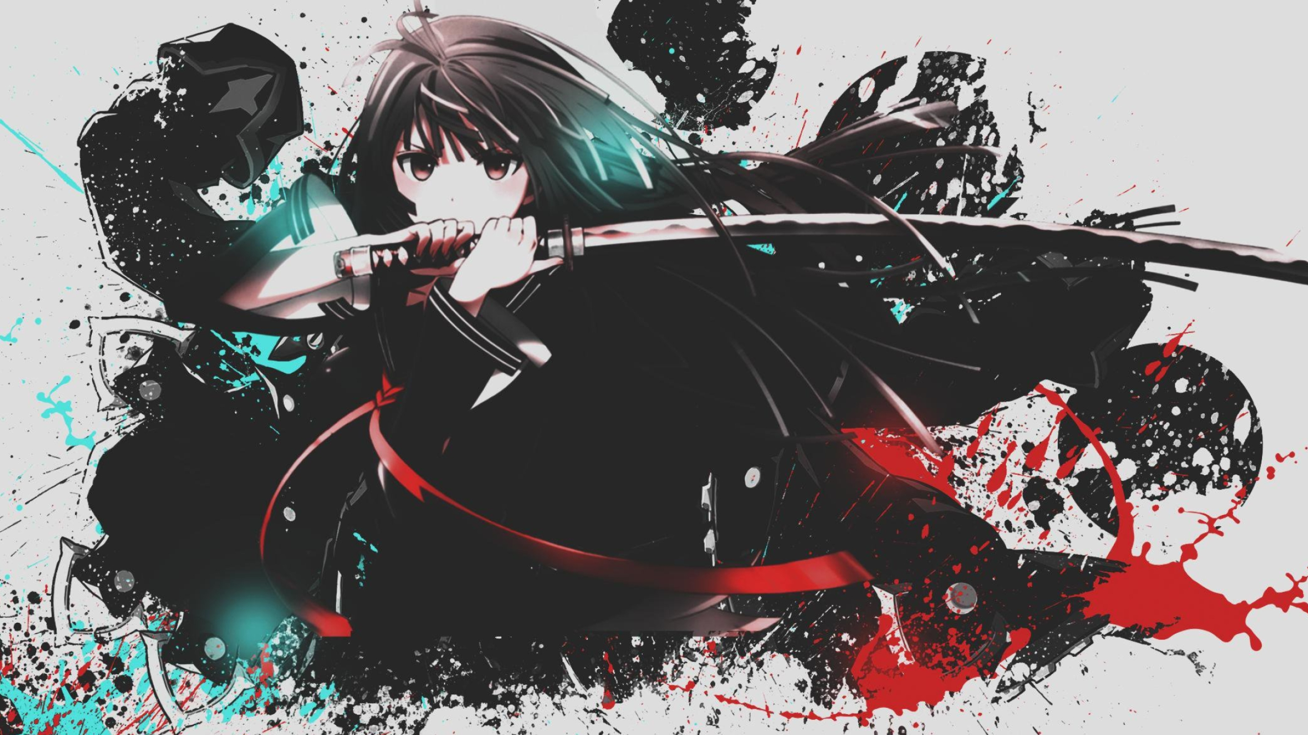 Black Bullet, Rentaro Kisari Tendo, Gfx, Rblackbullet, 2560x1440 HD Desktop