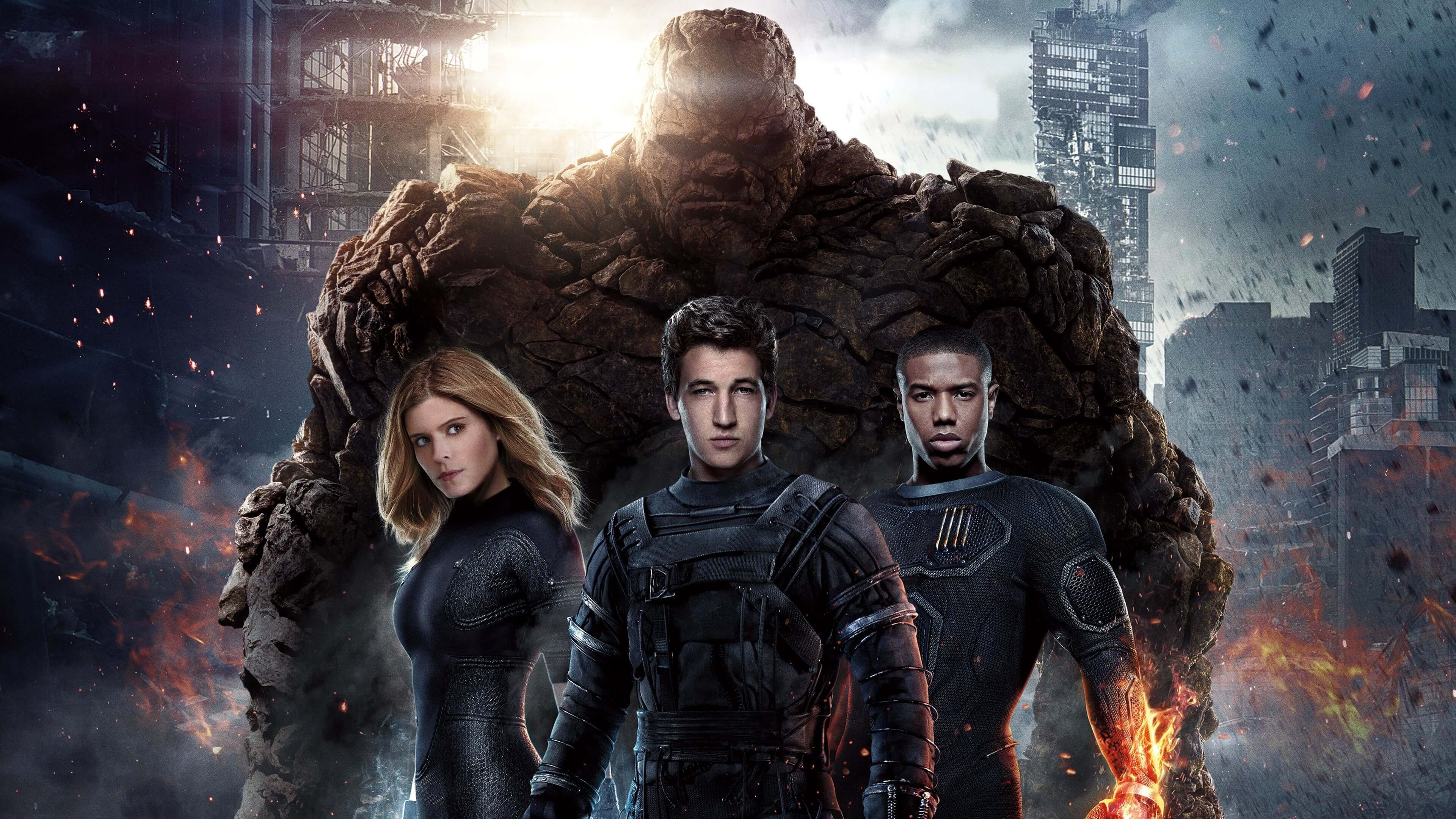 Fantastic Four, Movie Poster Wallpaper, 3840x2160 4K Desktop