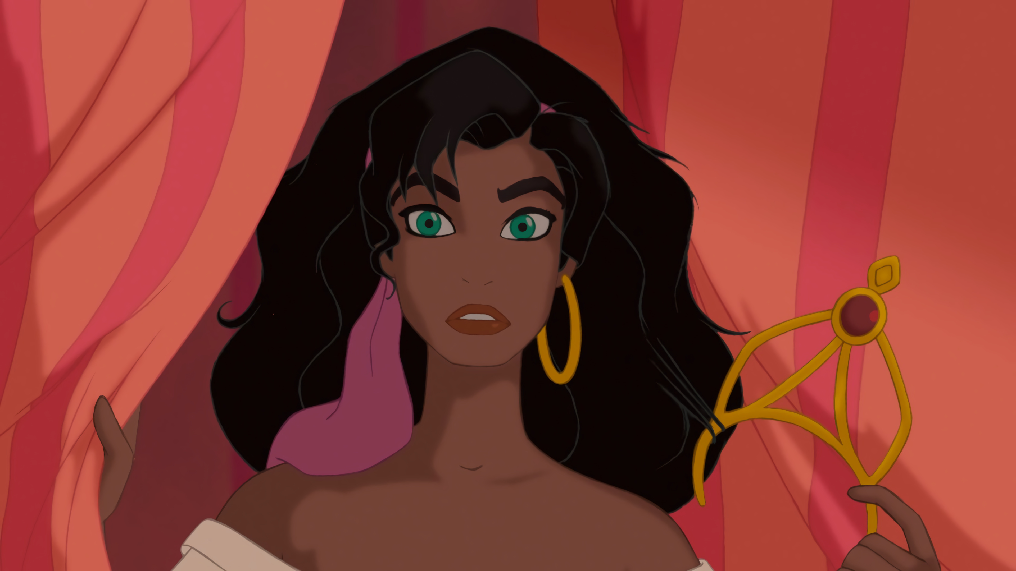 Esmeralda, The Hunchback of Notre Dame (1996) Wallpaper, 3840x2160 4K Desktop