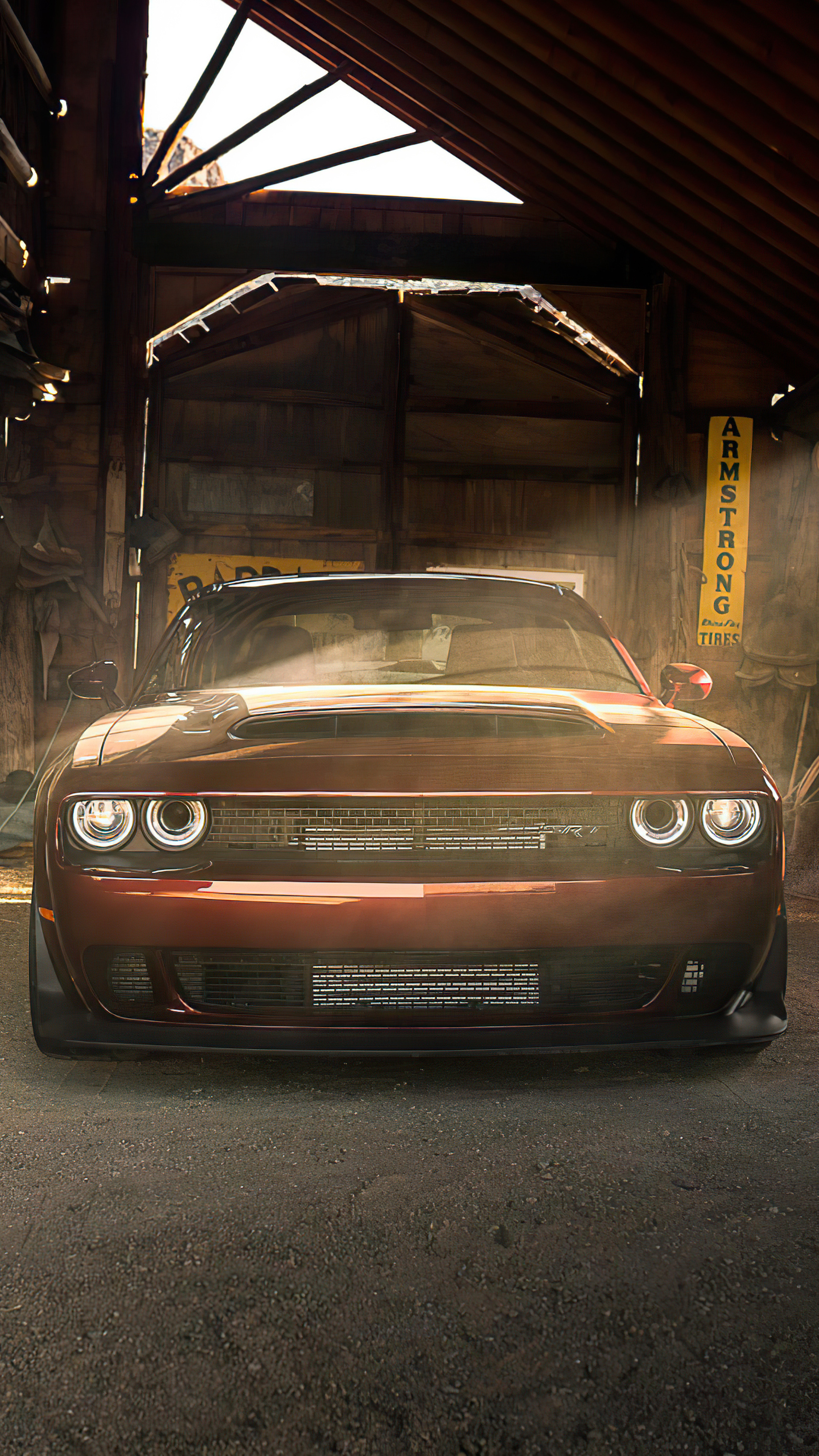 Dodge, Demon 5k, Sony Xperia X, 4k wallpapers, 2160x3840 4K Phone