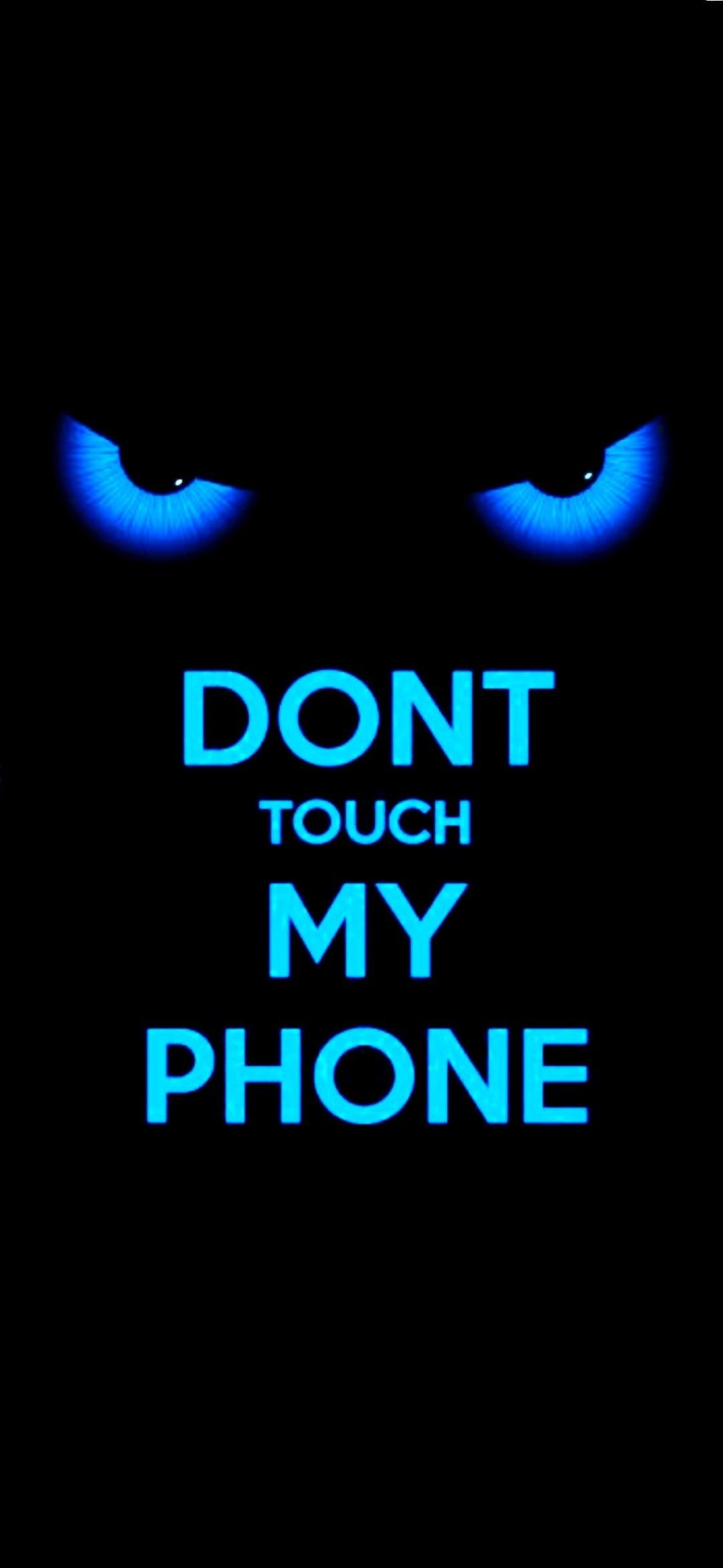 Privacy Alert, Humor Message, Eye-catching, Bold Design, Security, 1080x2340 HD Phone