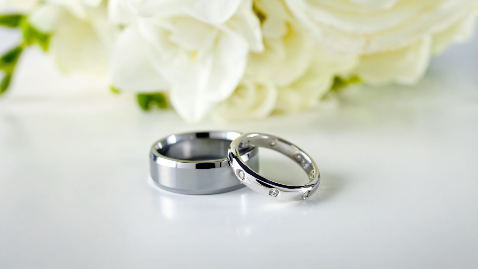 Silver, Wedding Ring Wallpaper, 1920x1080 Full HD Desktop