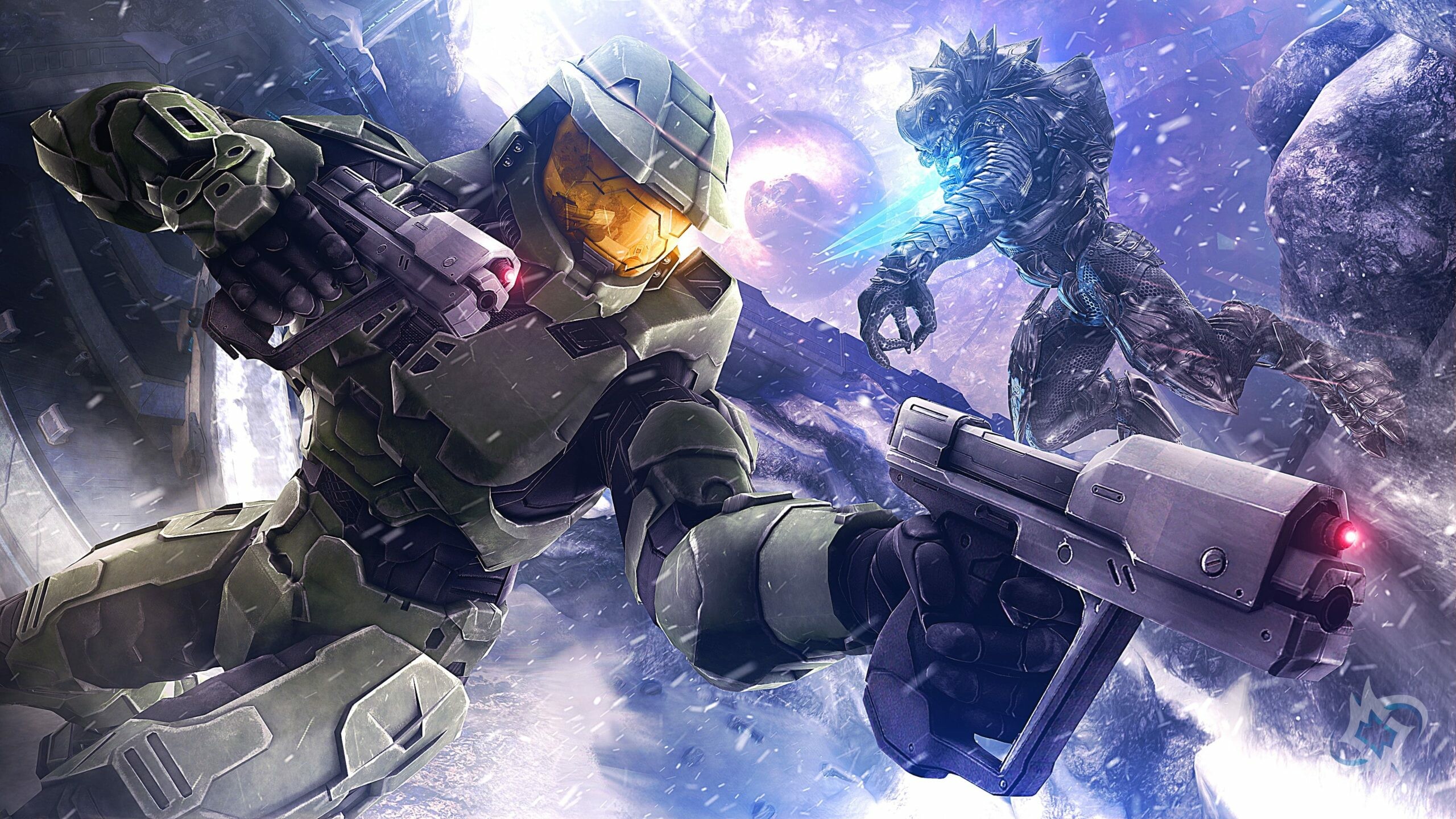 Halo wallpaper, Striking artwork, Epic storylines, Gaming masterpiece, 2560x1440 HD Desktop