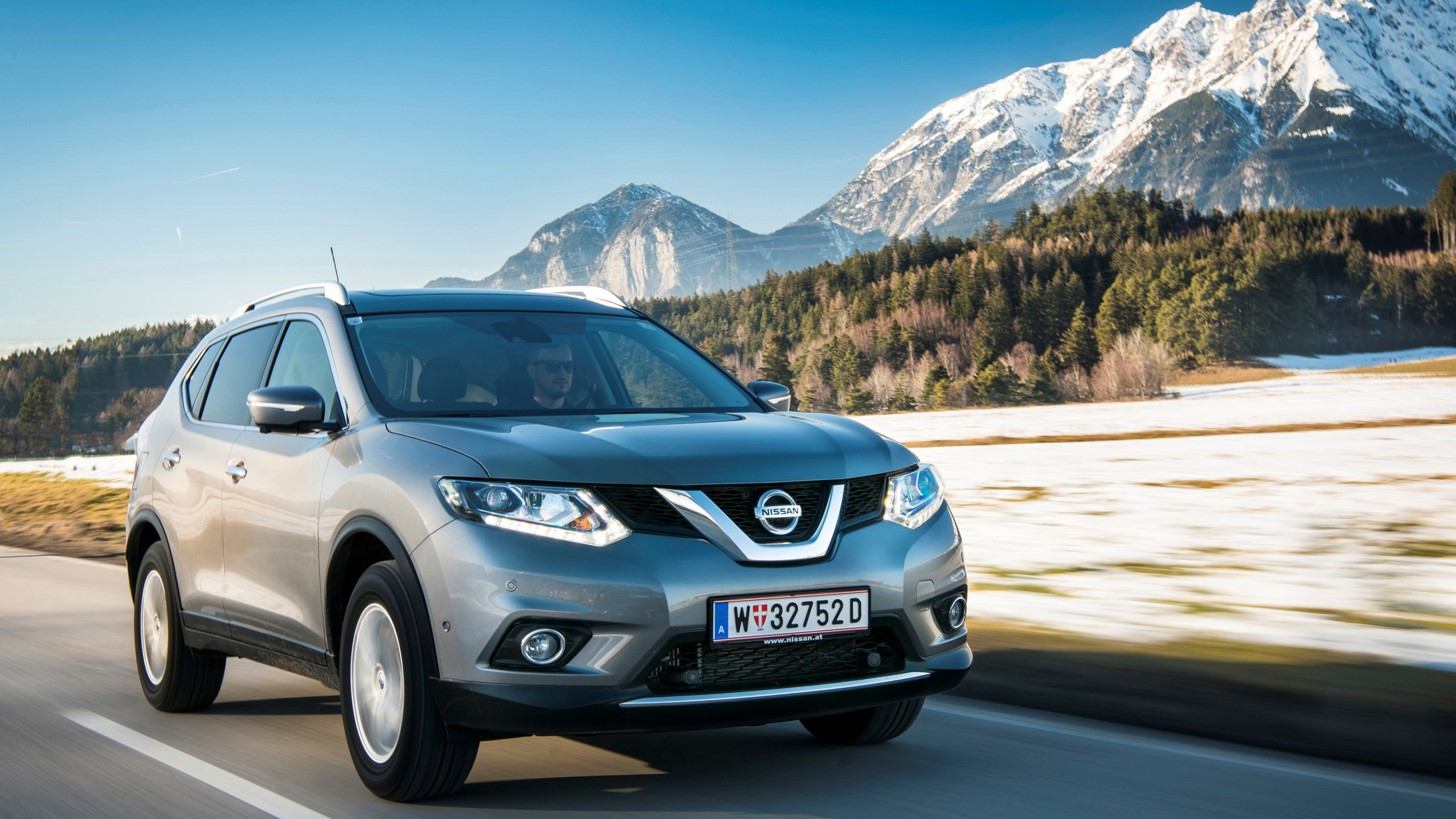 Nissan Rogue, Nissan X-Trail, DCI 4x4, 3840x2160 4K Desktop