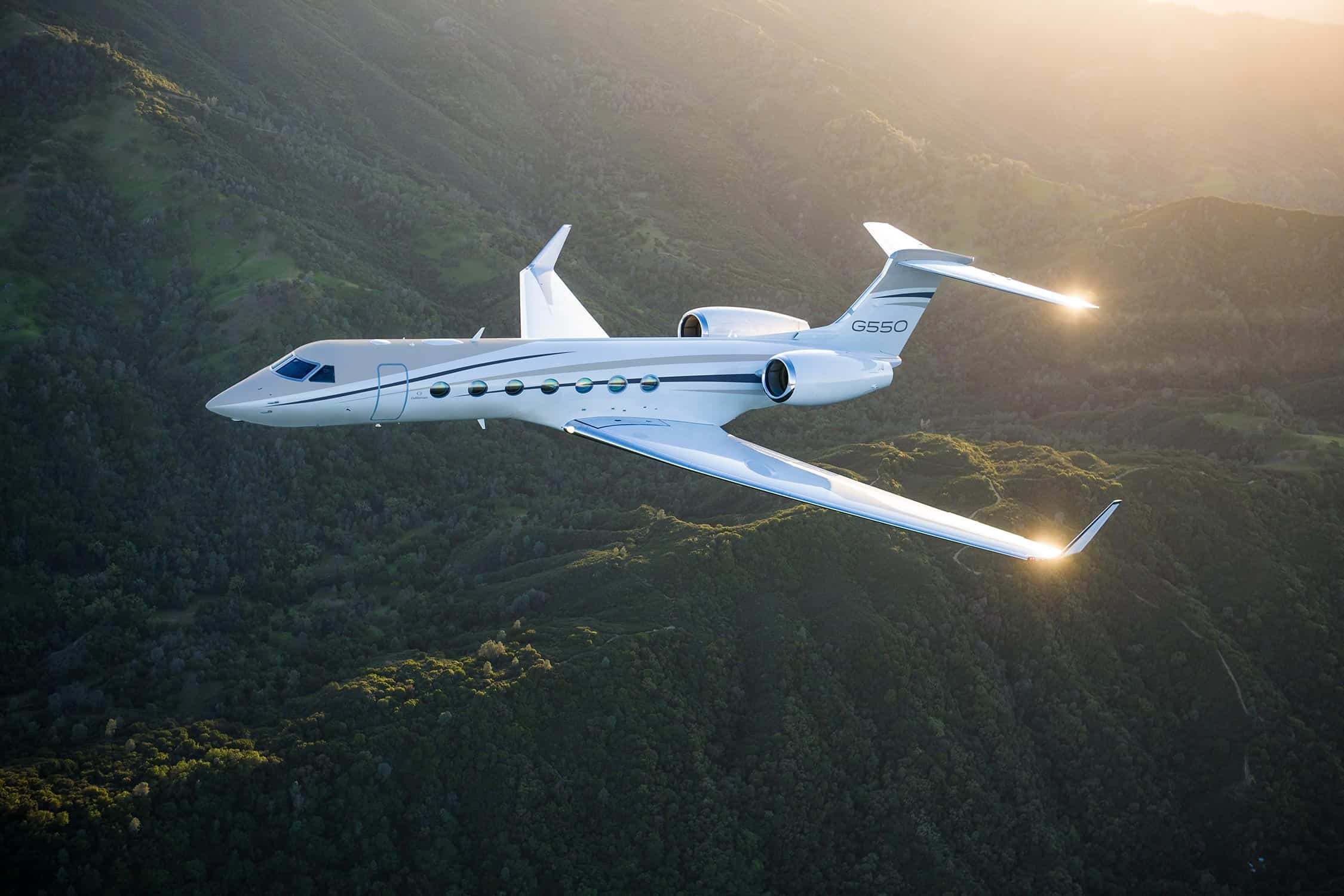 Gulfstream G550, business jet, aviator insider, 2250x1500 HD Desktop