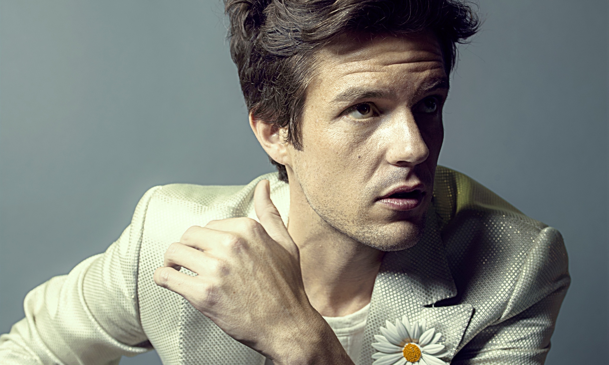 Brandon Flowers, Beautiful pictures, Fan's collection, Music appreciation, 2060x1240 HD Desktop