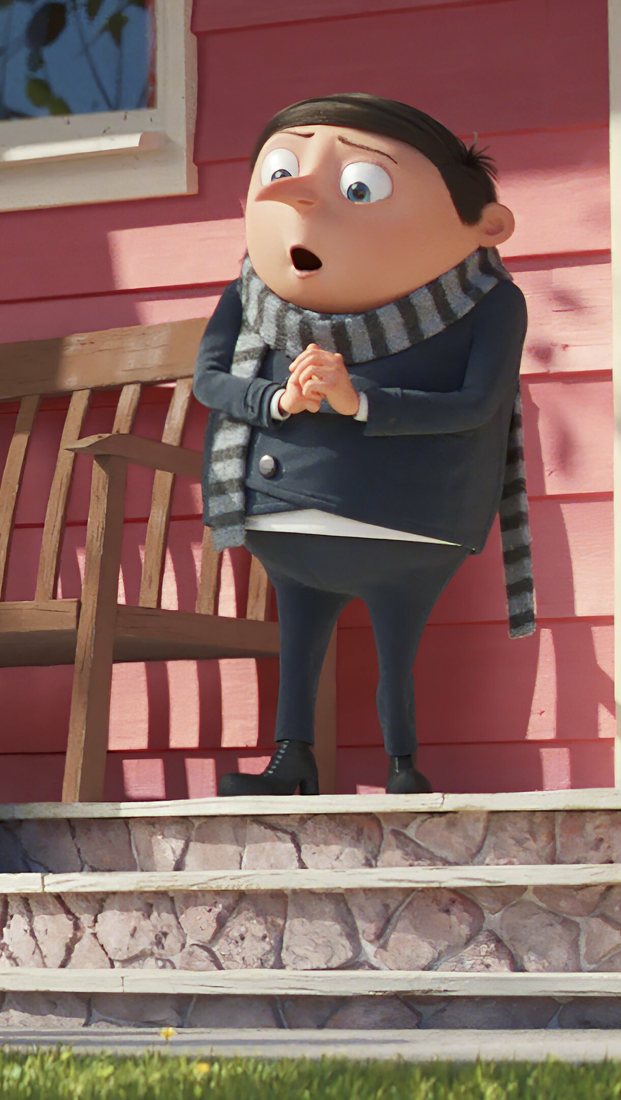 Minions and Gru wallpaper, 4k Ultra HD, Adorable characters, Animated films, 1220x2160 HD Phone