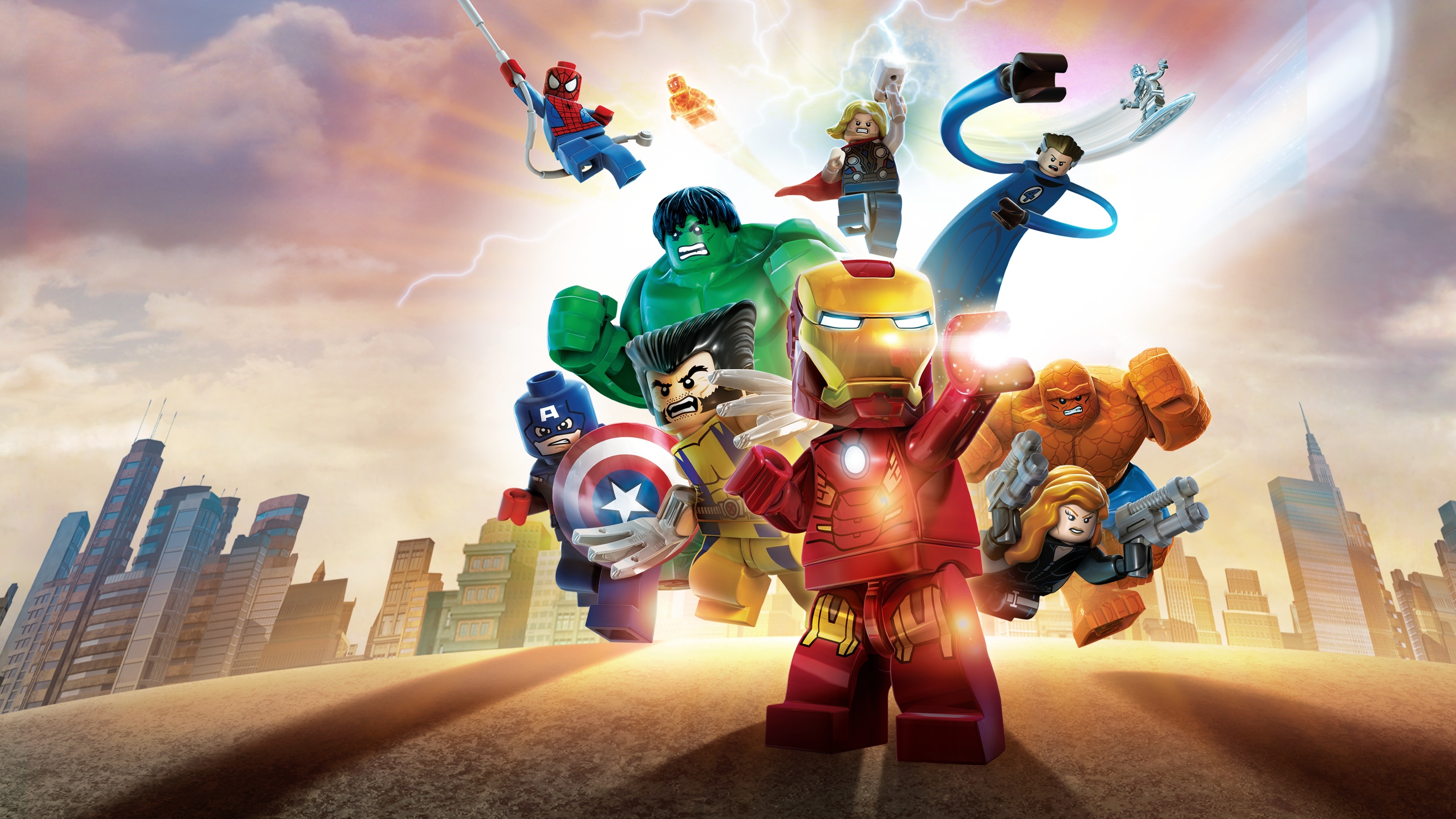 Lego, Super Heroes Wallpaper, 3840x2160 4K Desktop