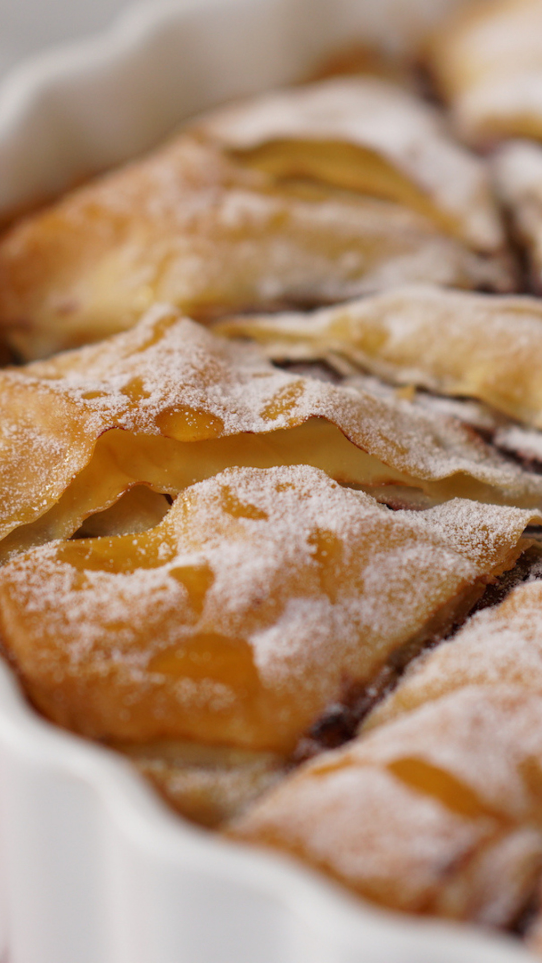 Berry delight, Fruit and flaky pastry, Perfect combination, Summer sweetness, 1080x1920 Full HD Phone