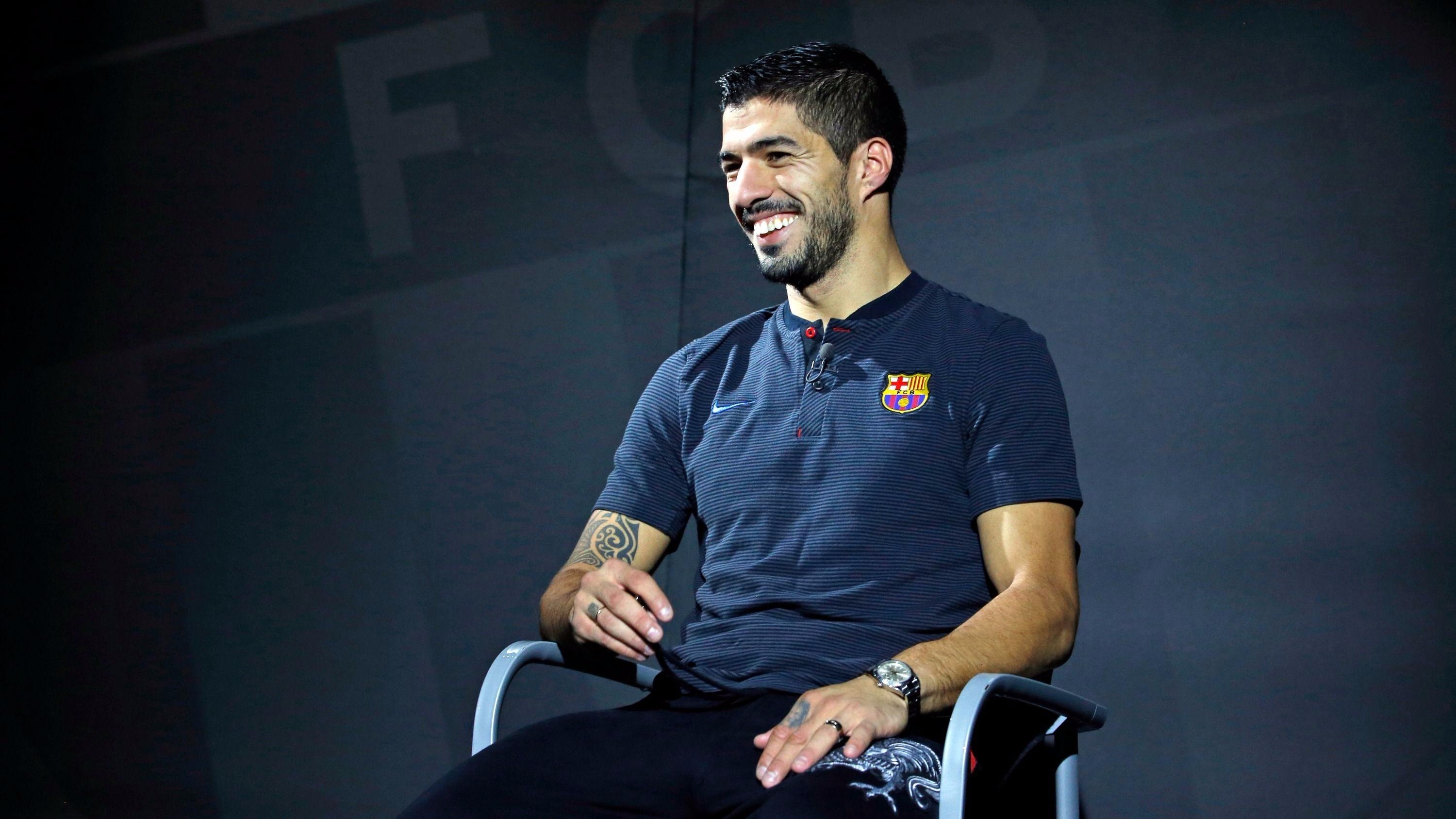Luis Suarez, Self-reflection interview, Professional athlete, Honesty, 3000x1690 HD Desktop