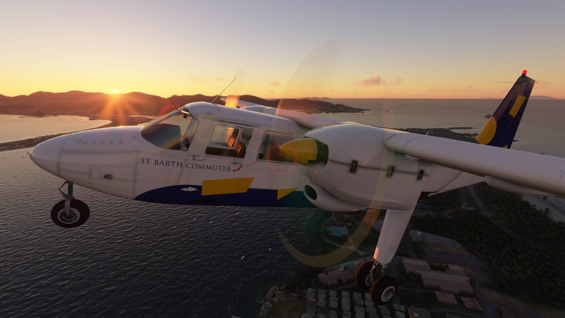 Britten-Norman BN-2 Islander Microsoft Flight Simulator 1920x1080