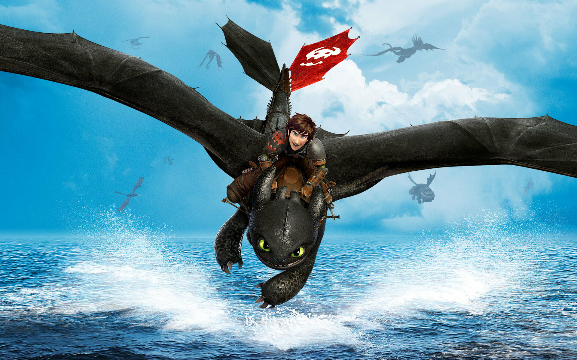 How to Train Your Dragon, Animated adventure, Toothless wallpaper, Legendary friendship, 1920x1200 HD Desktop