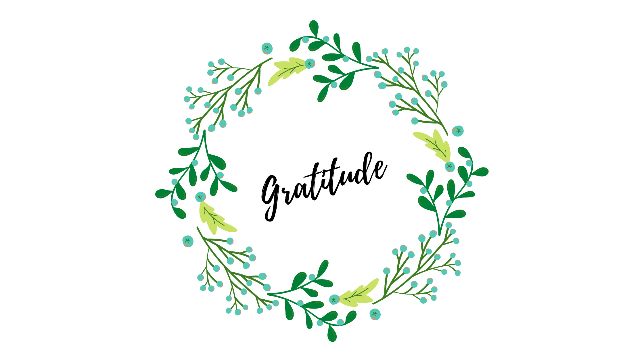 Gratitude word of the year, Quiltytherapy inspiration, Positive affirmations, Reflective practice, 2240x1260 HD Desktop