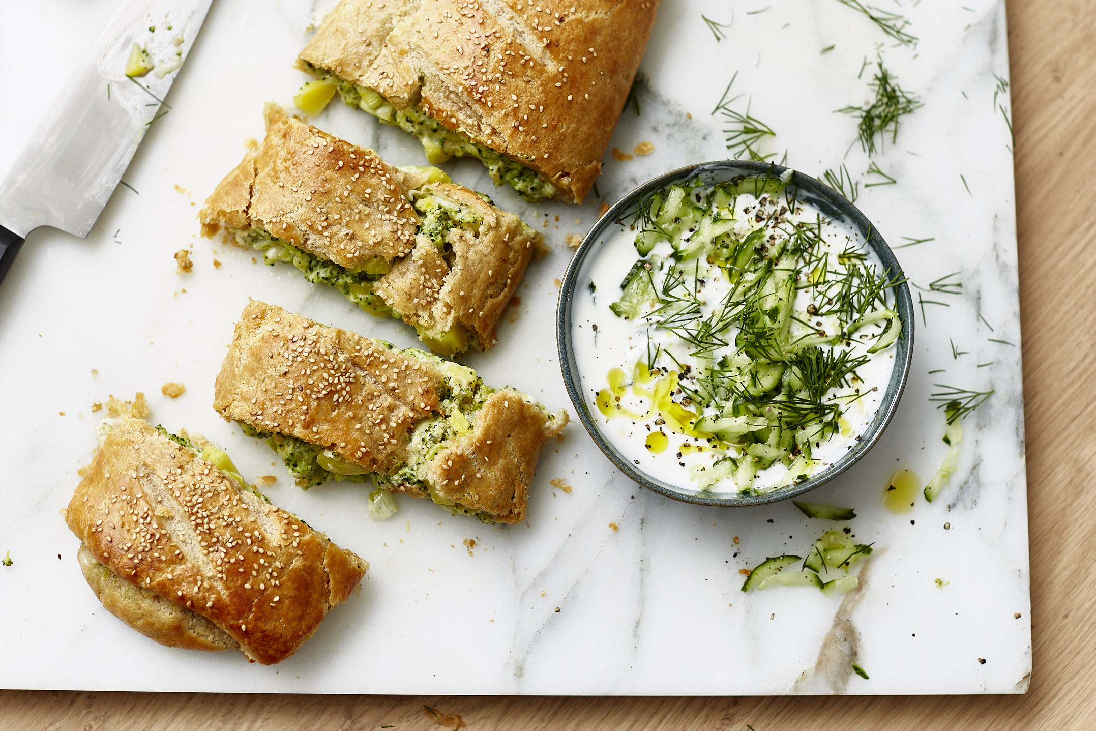 Strudel Food, Brokkoli Kartoffeln, The Stepford Husband, 2160x1440 HD Desktop