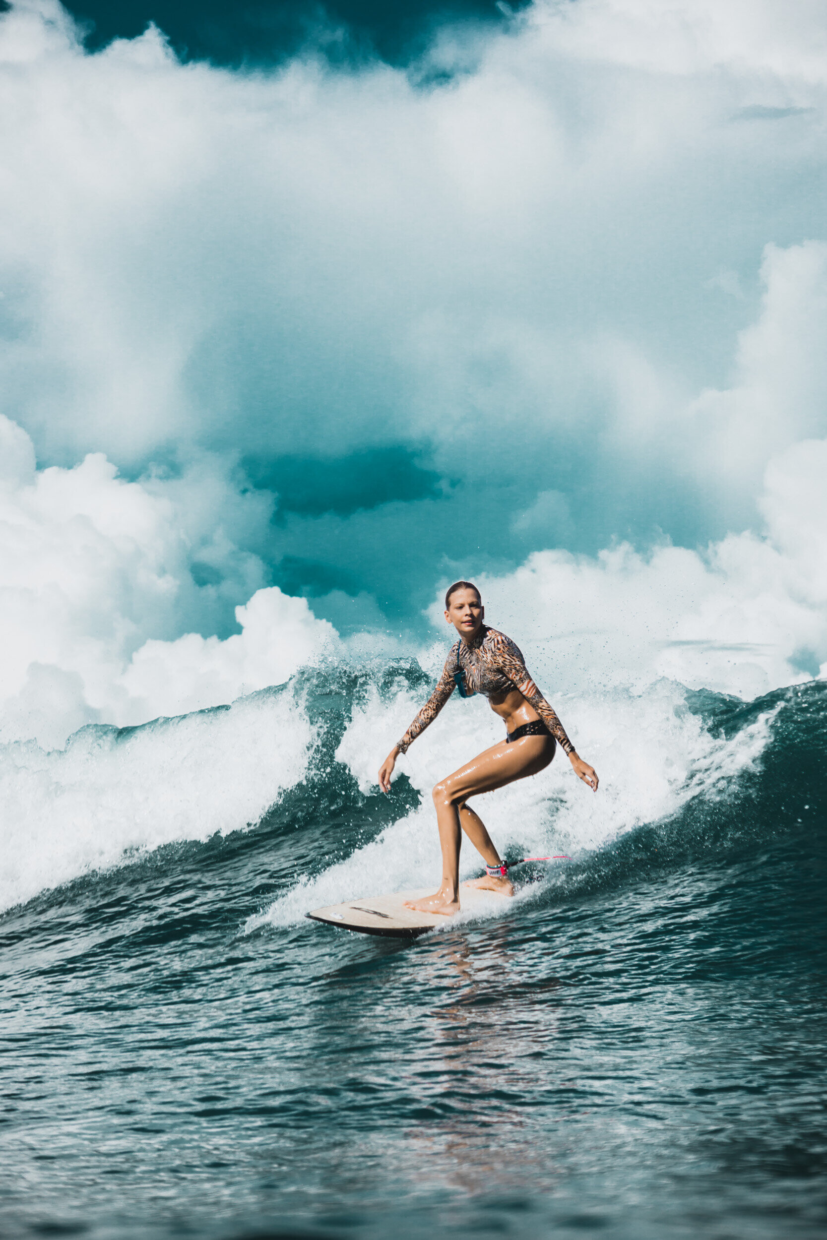 Orane Ragot, Girl Surfing Wallpaper, 1670x2500 HD Phone