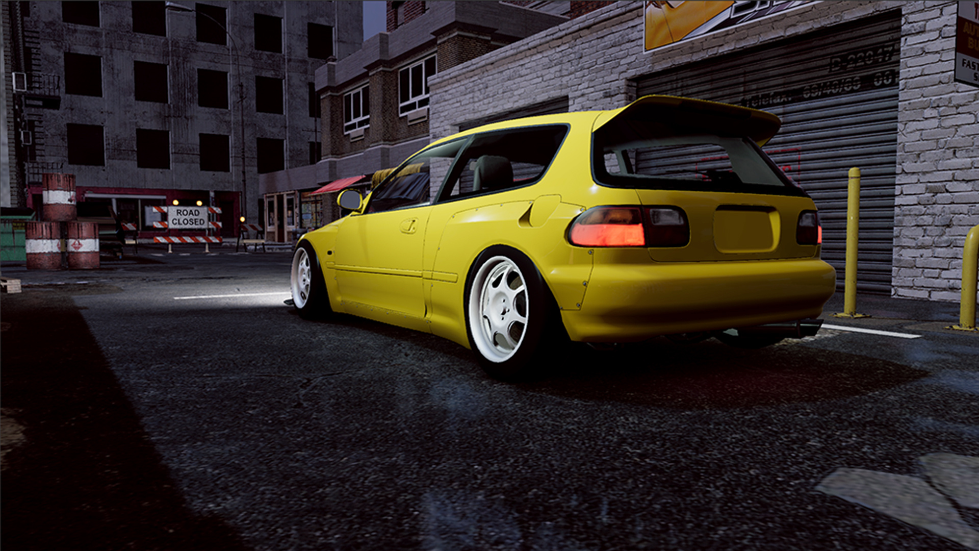Honda Civic, CarX Street (Game) Wallpaper, 1920x1080 Full HD Desktop