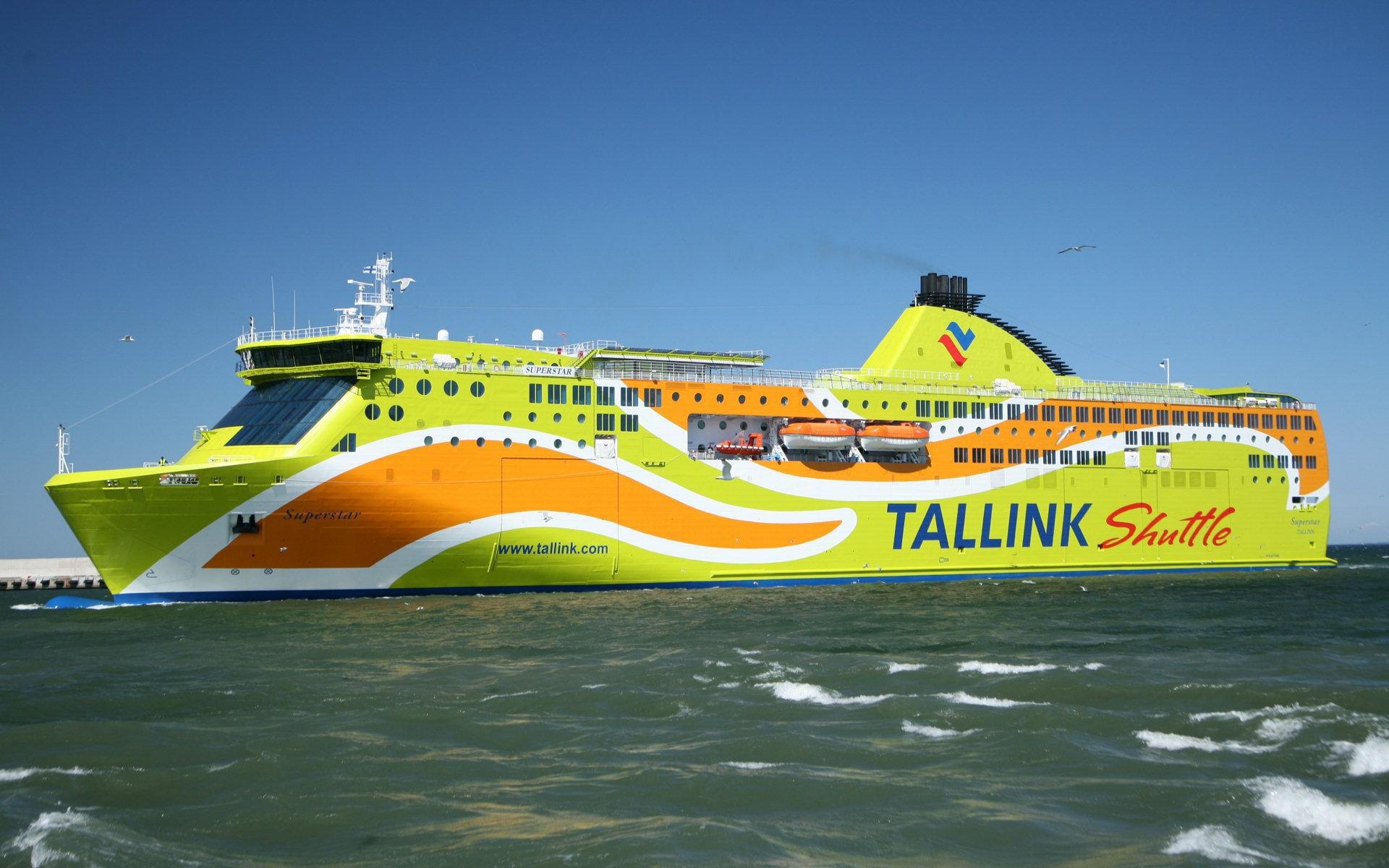 Ferry travels, Transportation vessel, Water journey, Scenic views, 1920x1200 HD Desktop