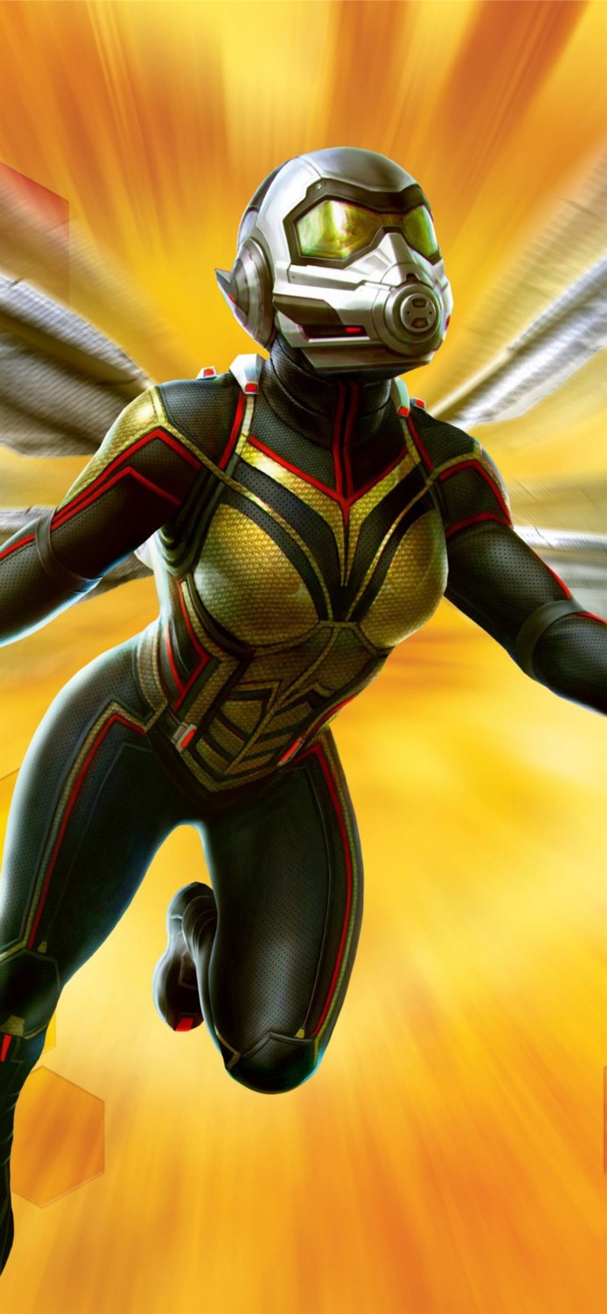 The Wasp, iPhone wallpapers, Stylish and modern, Free download, 1250x2690 HD Phone