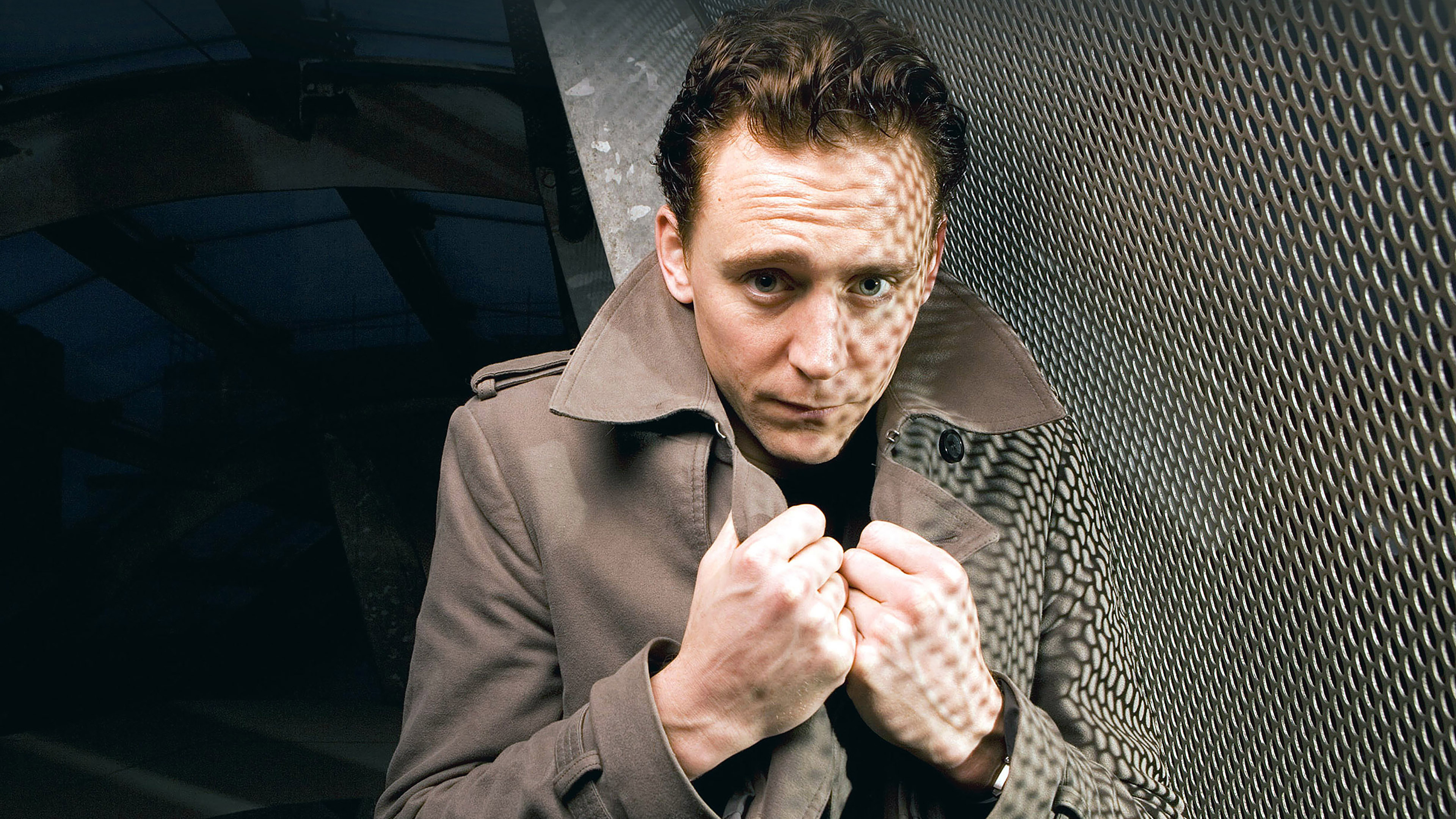 Tom Hiddleston, Cold film face, 3840x2160 4K Desktop