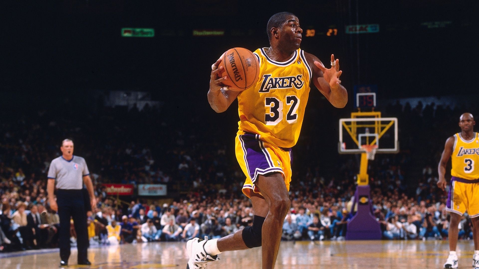Magic Johnson, Sports, Celebrity booking agency, Book, 1920x1080 Full HD Desktop