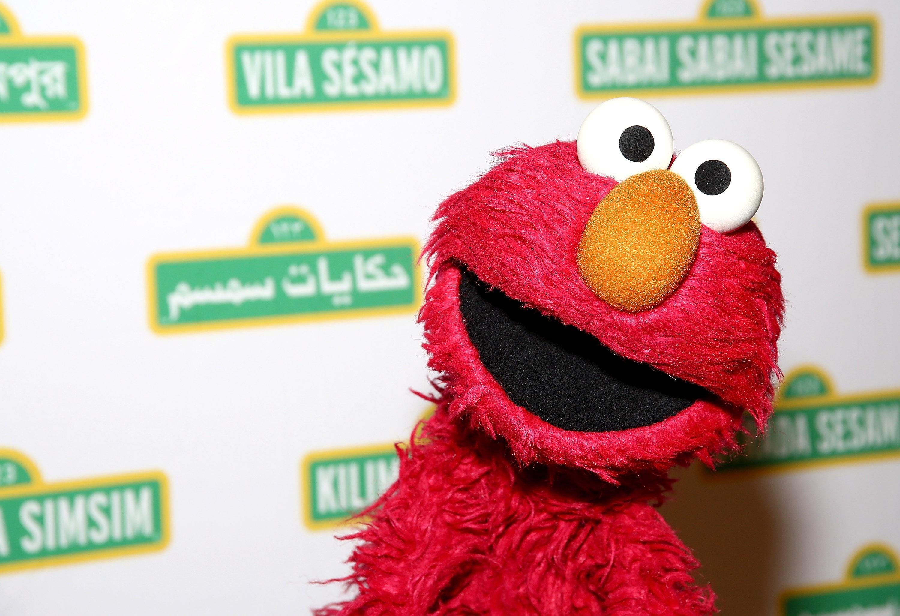 Elmo, Sesame Street, TV Shows, Dwayne Johnson, 3000x2060 HD Desktop