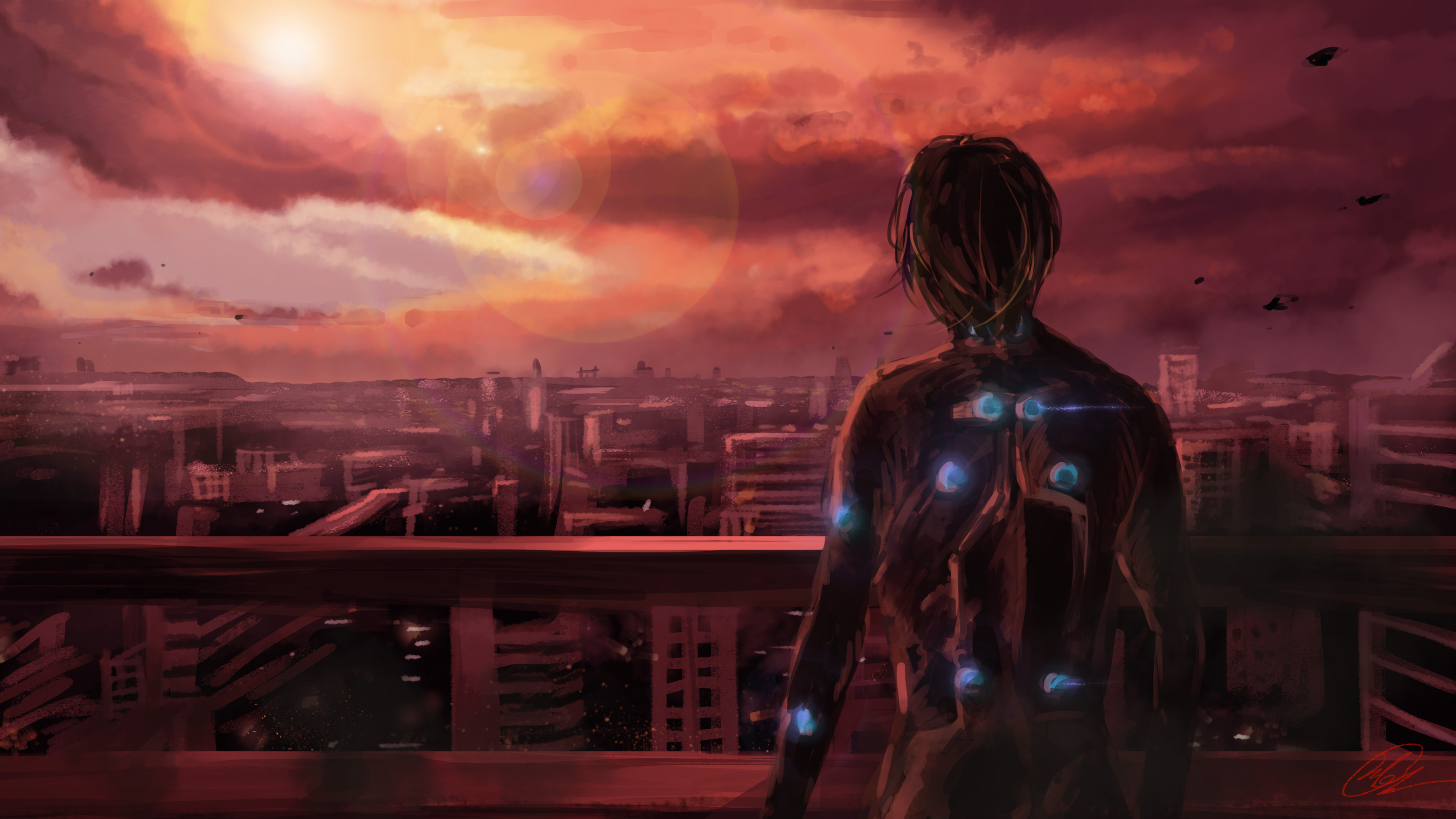 Gantz, Anime, Science fiction, 4K wallpapers, 3840x2160 4K Desktop