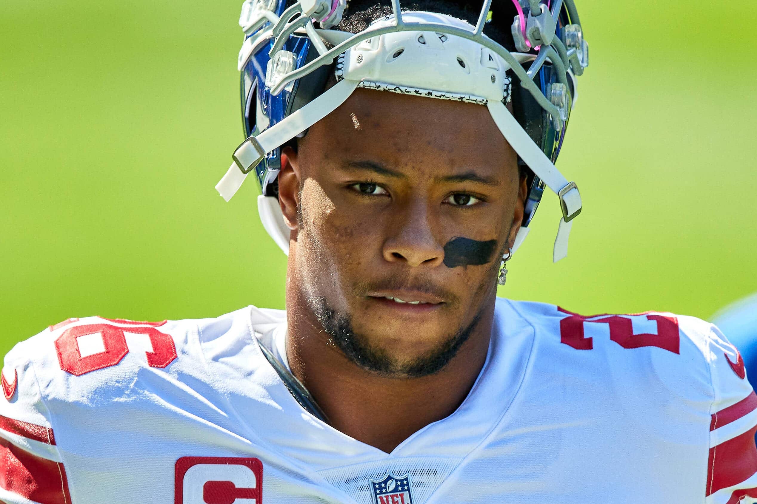 Saquon Barkley sports, Rookie RB deal, 2540x1690 HD Desktop