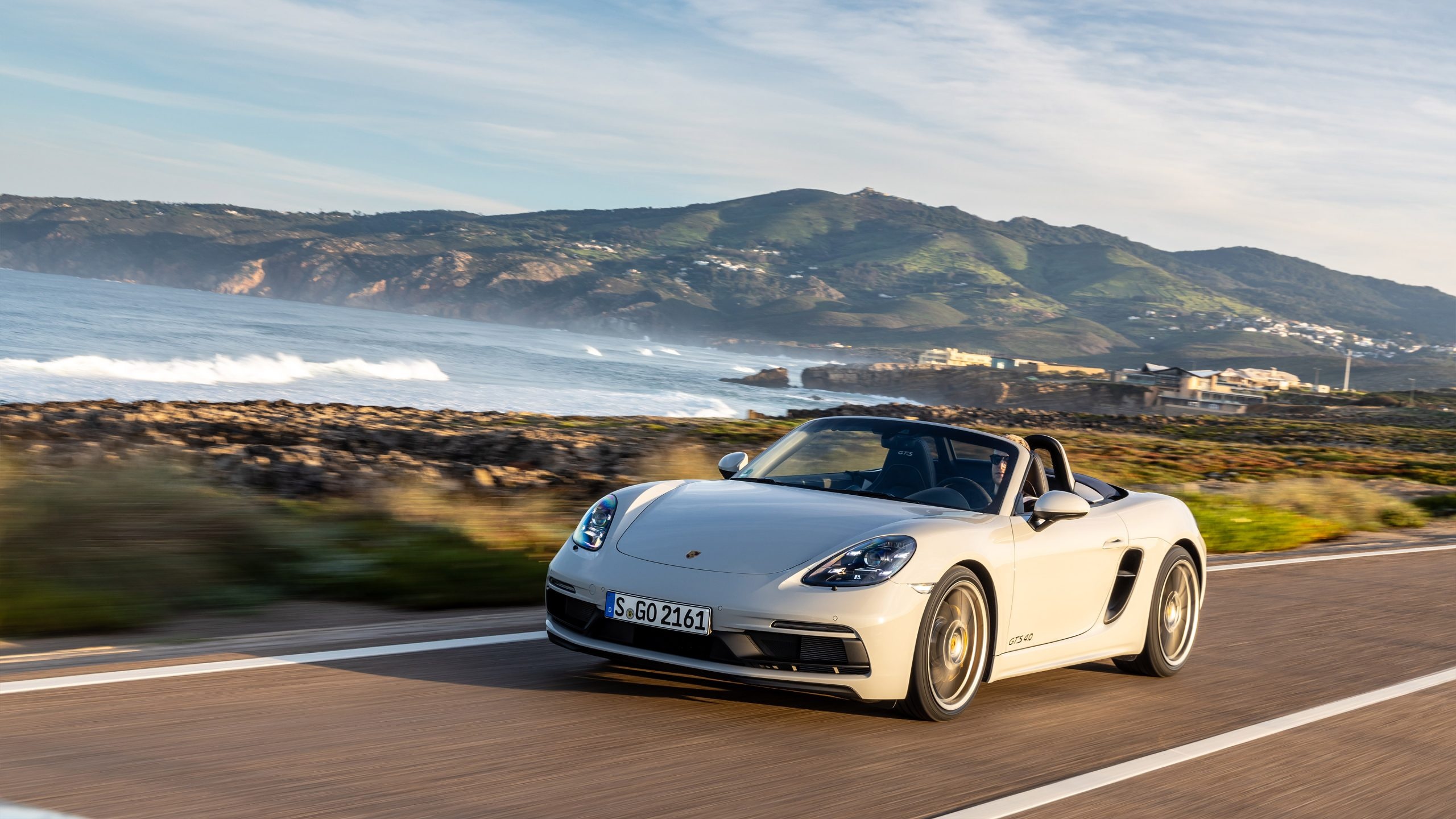 Porsche 718, Sports car elegance, Boxster GTS, HD images, 2560x1440 HD Desktop