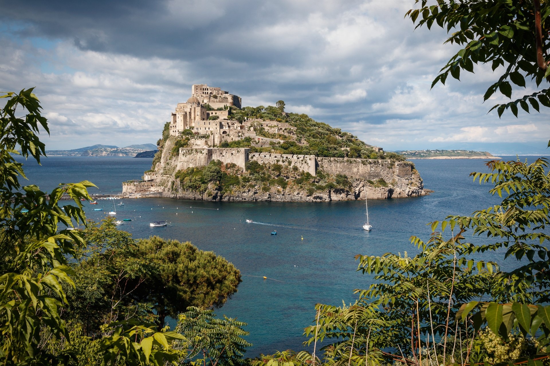 Aragonese Castle, Naples (Italy) Wallpaper, 1920x1280 HD Desktop