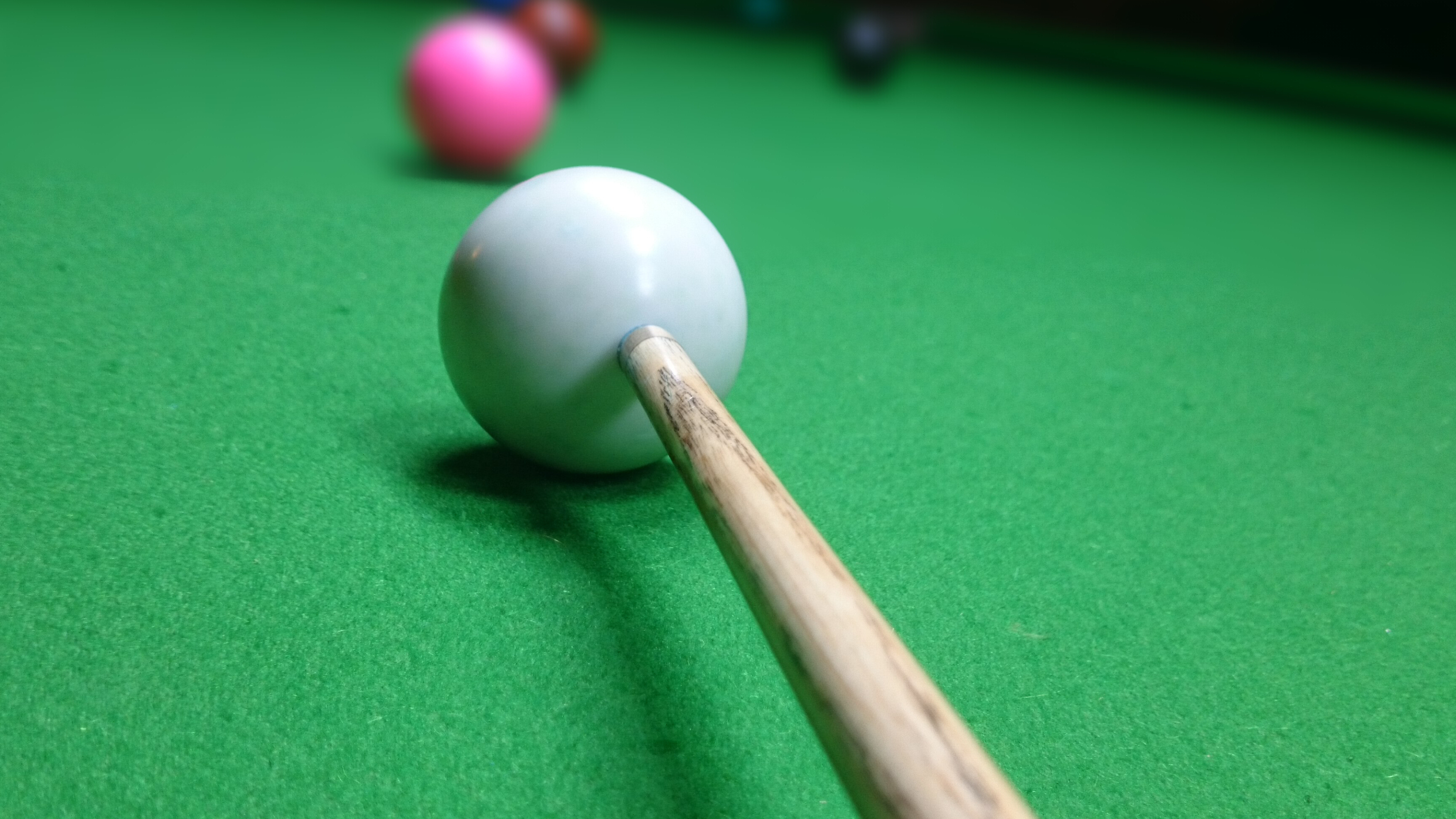 Cue and ball, Billiards Wallpaper, 3840x2160 4K Desktop