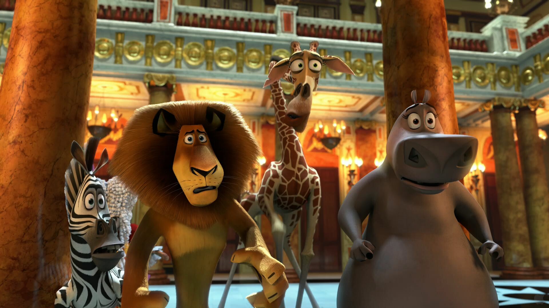 Madagascar, Europe's Most Wanted, Desktop wallpaper, Animal characters, 1920x1080 Full HD Desktop