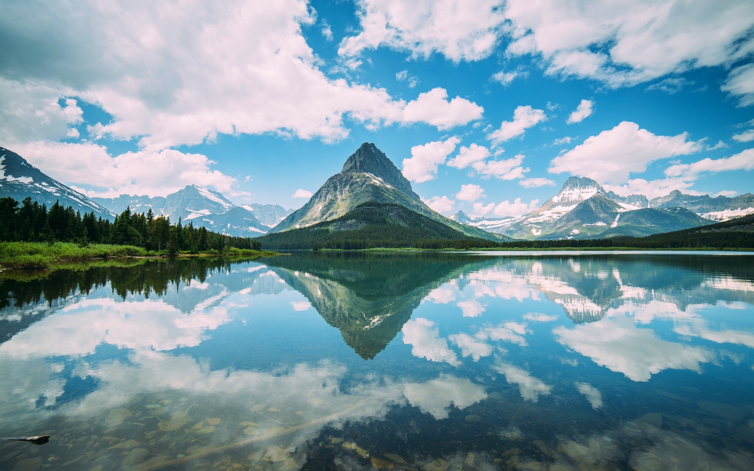 Glacier National Park, Travels, Landscape, River, 2500x1570 HD Desktop