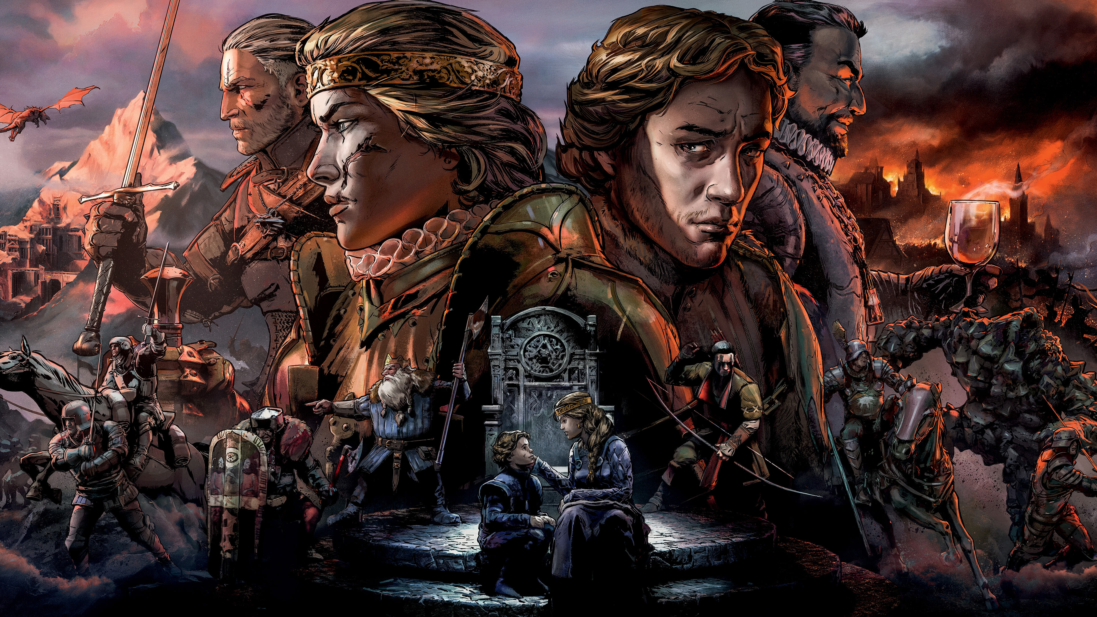 Thronebreaker, The Witcher Wallpaper, 3840x2160 4K Desktop