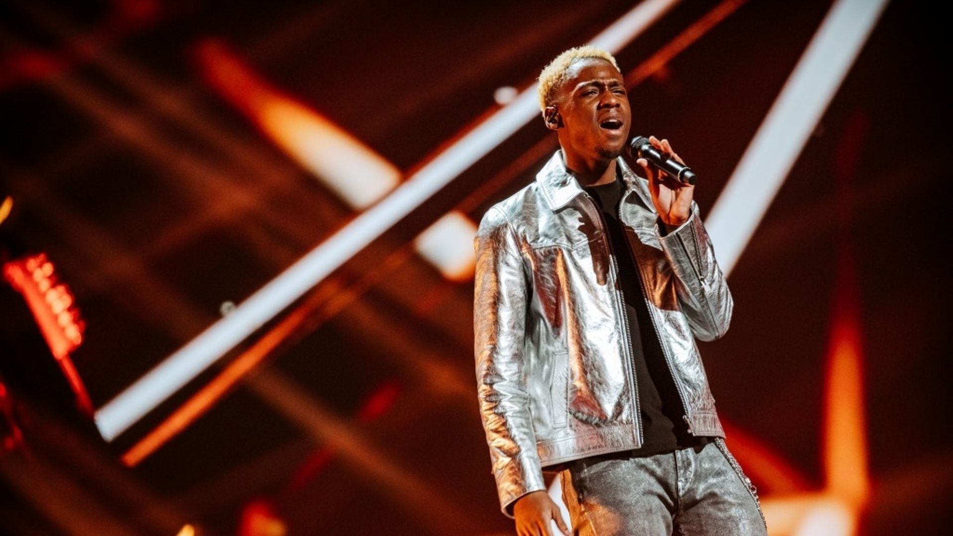Jeremie Makiese, Belgium, Eurovision 2022, National team, 1920x1080 Full HD Desktop