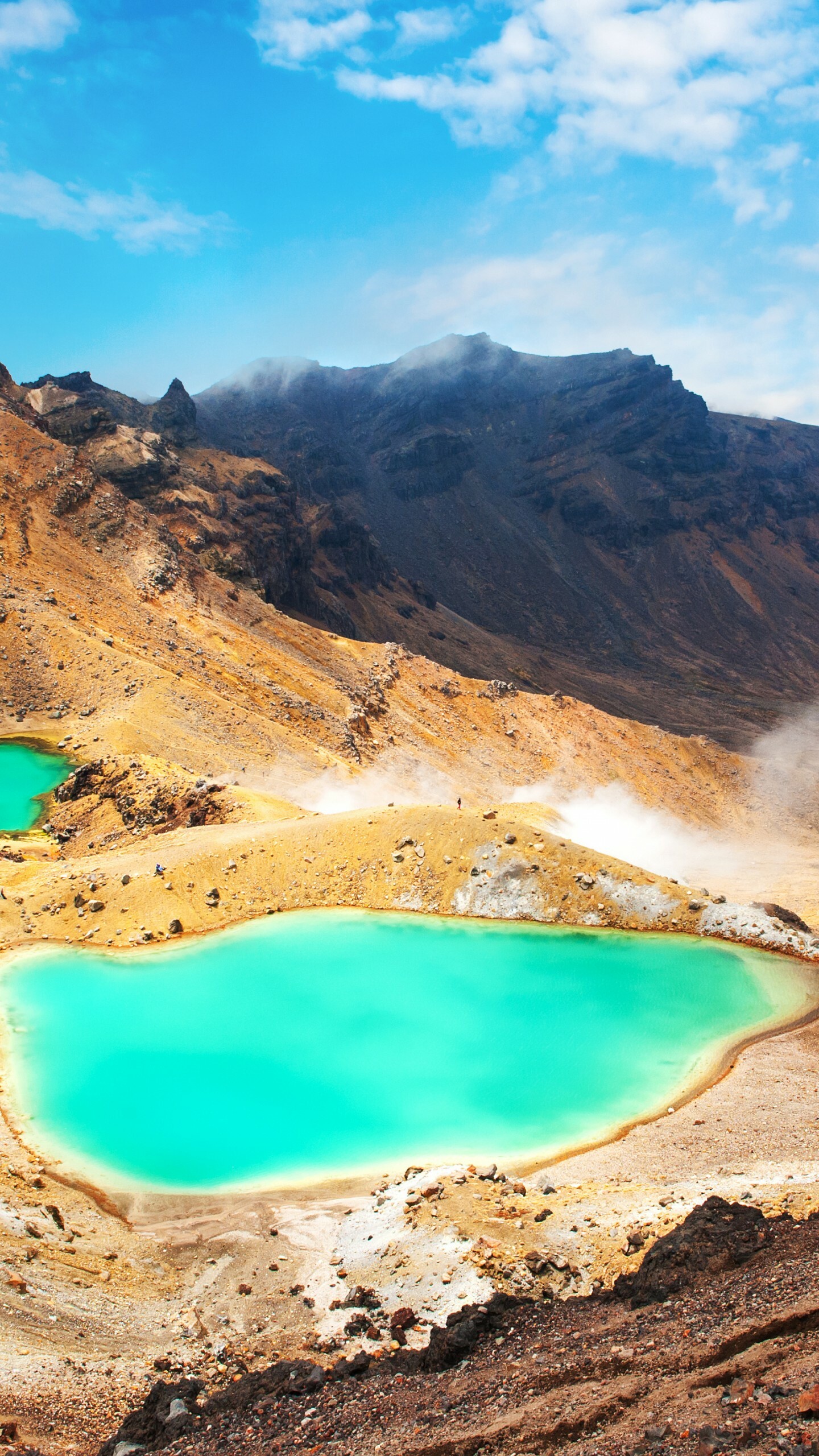 Tongariro, New Zealand Wallpaper, 1440x2560 HD Phone