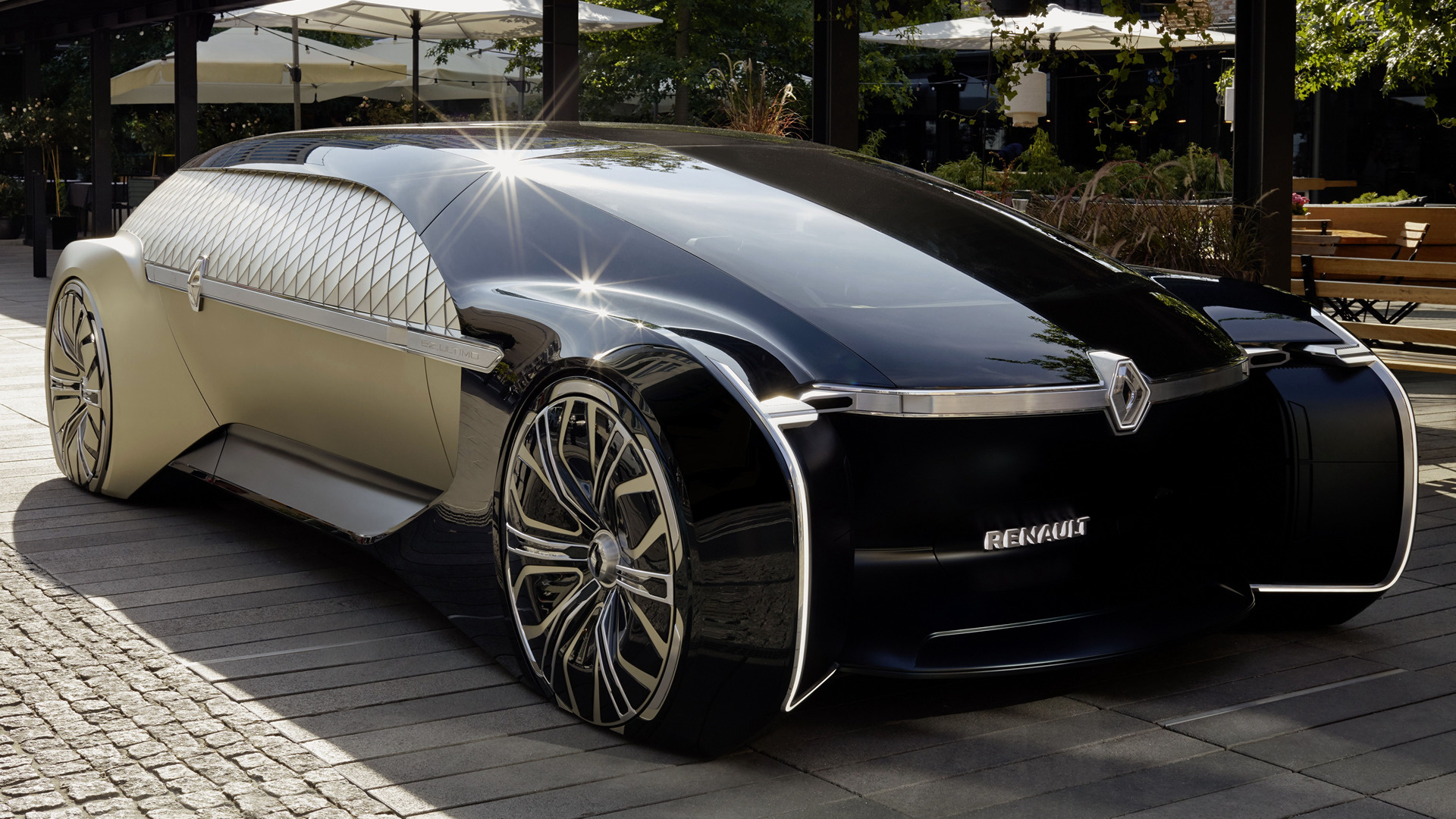 Renault EZ (Auto), Conceptual brilliance, Eco-friendly mobility, Advanced technologies, 1920x1080 Full HD Desktop