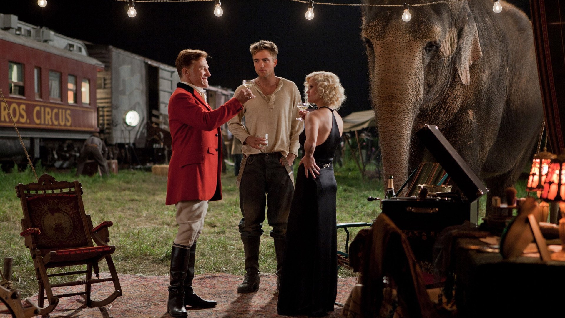 Water for Elephants, Beautiful fanart, Movie memorabilia, Circus romance, 1920x1080 Full HD Desktop