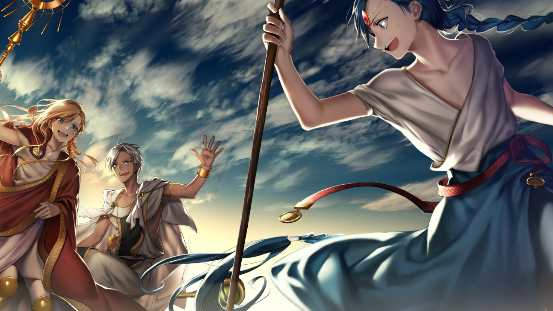 Magi, Labyrinth of Magic, Wallpapers, HD, 1920x1080 Full HD Desktop