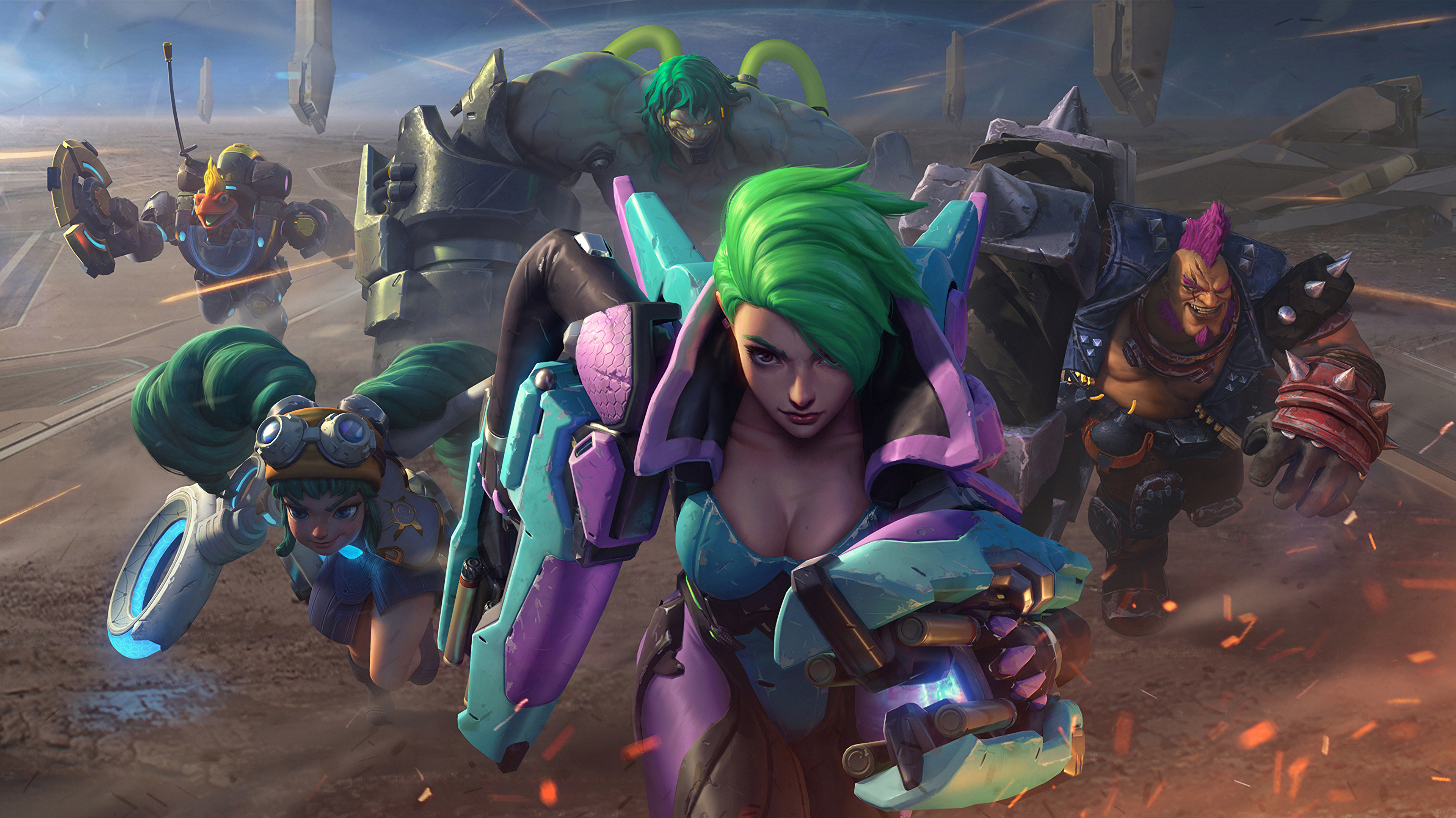 MOBA Game, Genesis Moba, 4K wallpapers, Backgrounds, 3840x2160 4K Desktop