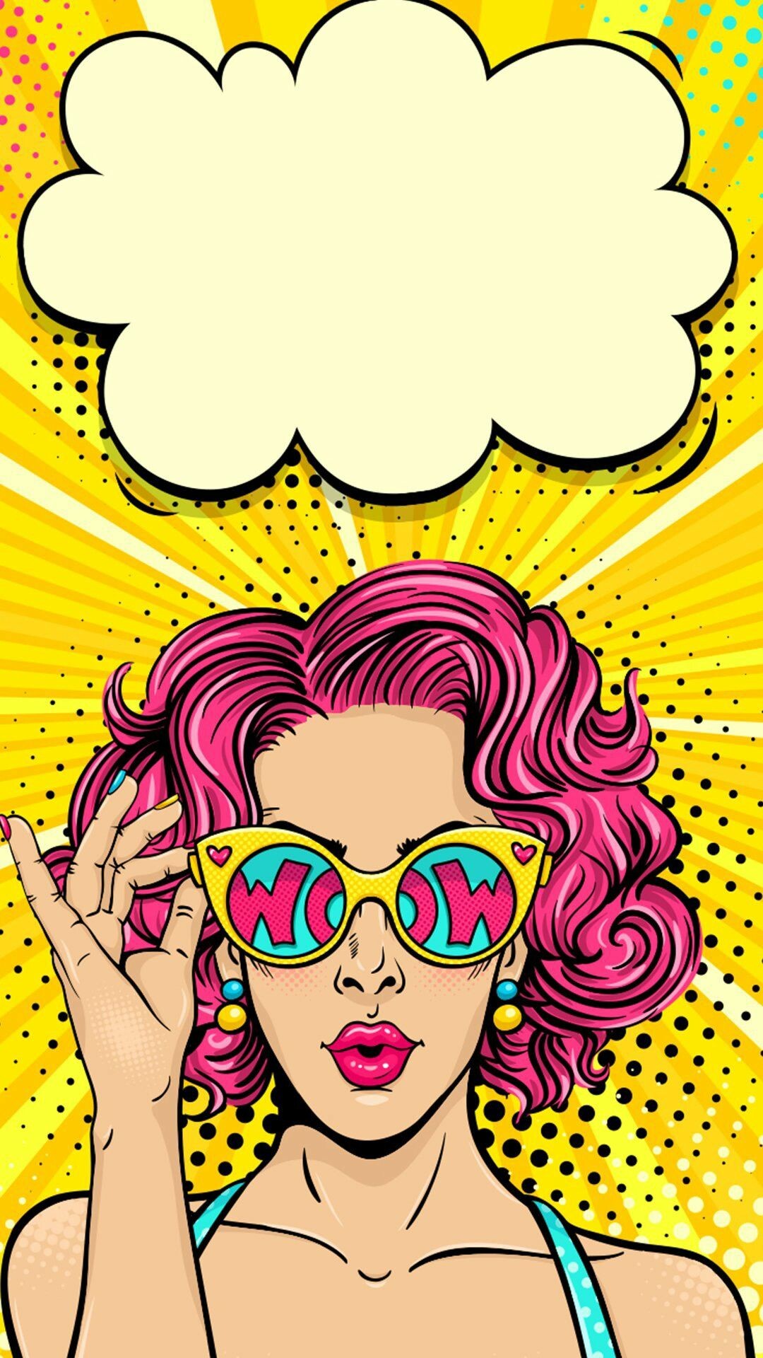 Pop Art, Pop art wallpaper, Christopher Anderson, 1080x1920 Full HD Phone