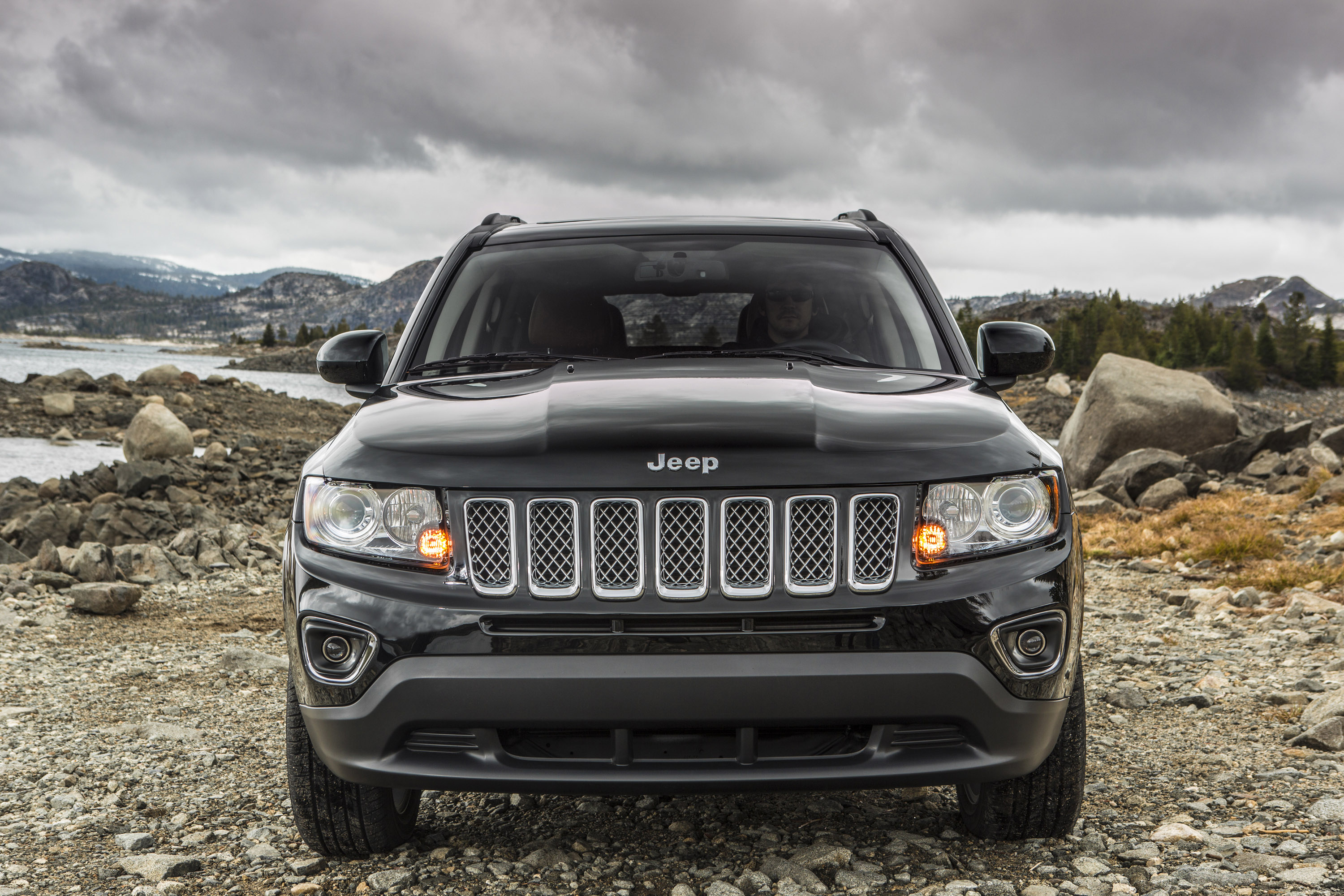 Front View, Jeep Compass Wallpaper, 3000x2000 HD Desktop