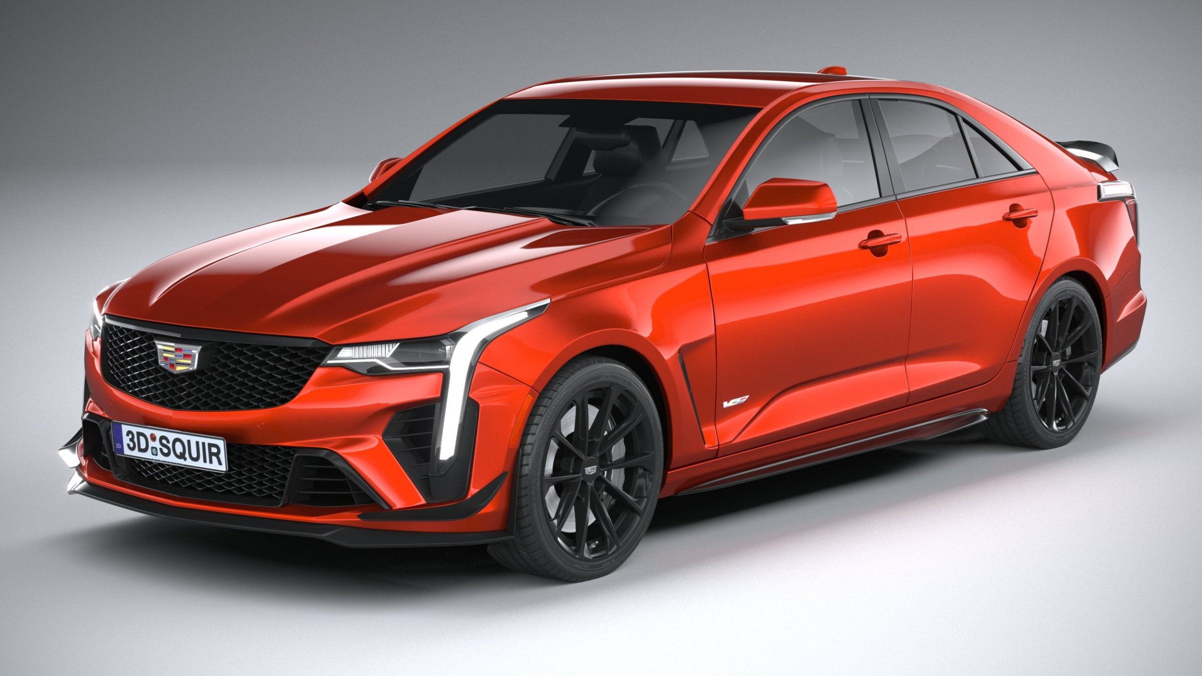 2022 Model SQUIR, Cadillac CT4 Wallpaper, 2400x1350 HD Desktop