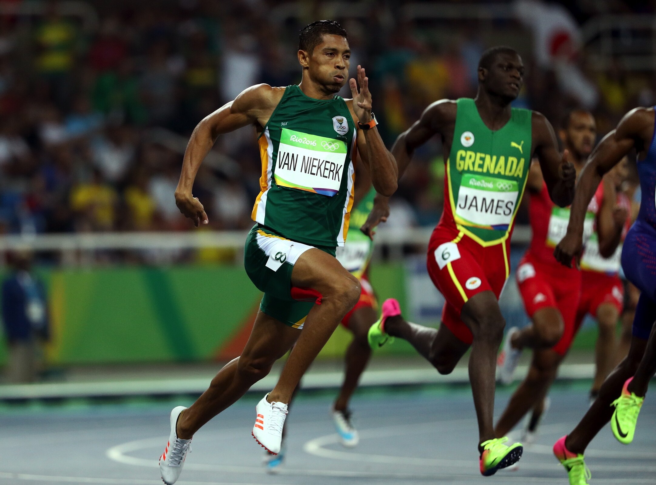 Kirani James, Wayde van Niekerk Wallpaper, 2170x1600 HD Desktop