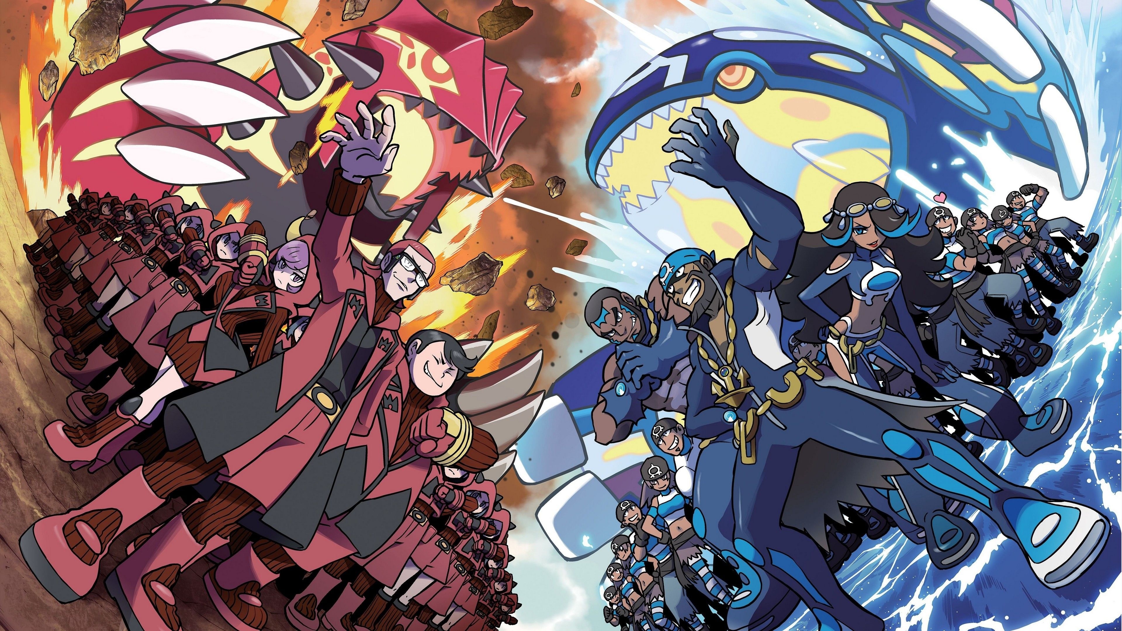 Omega Ruby and Alpha Sapphire, Groudon Wallpaper, 3840x2160 4K Desktop