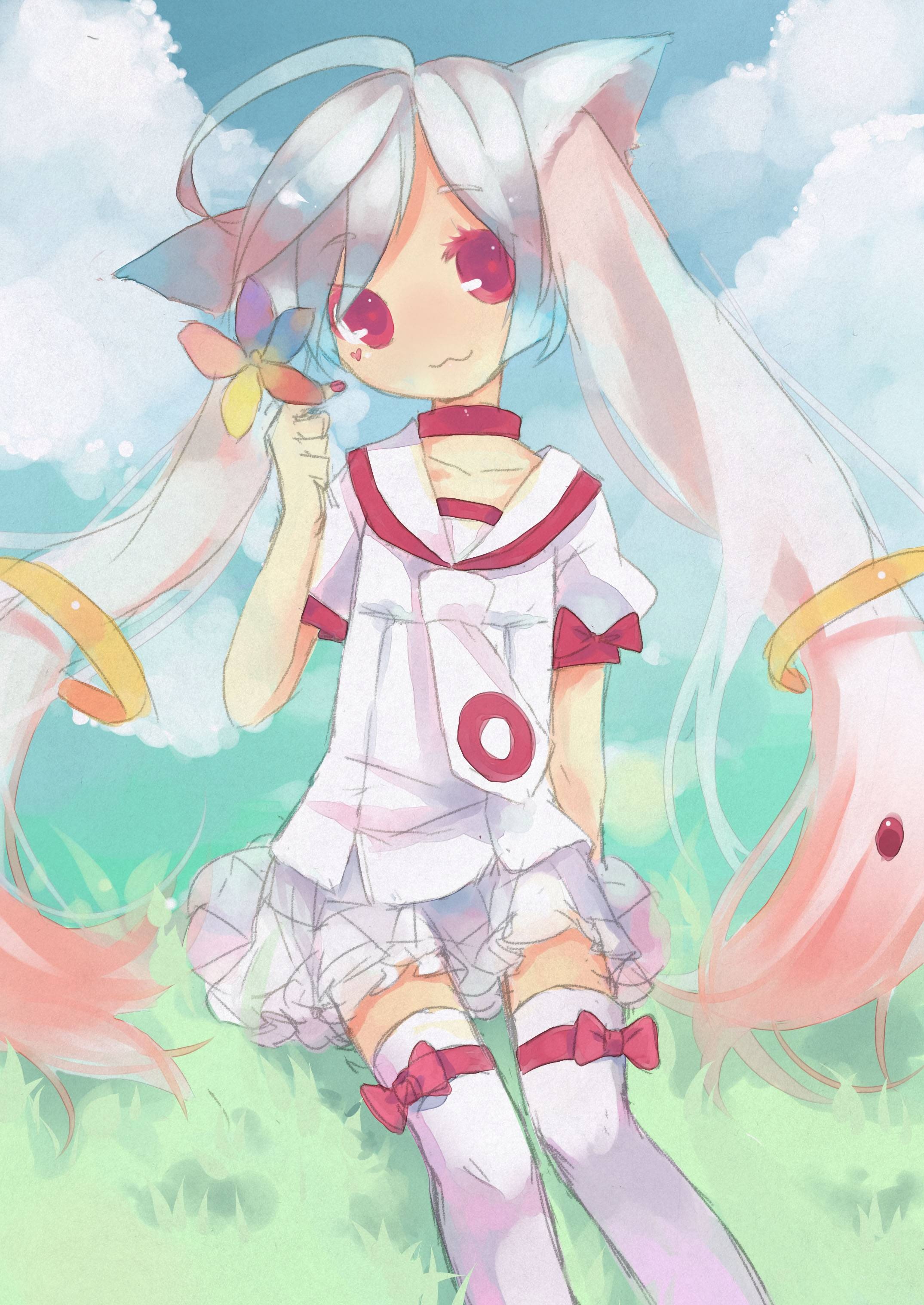 Kyubey, Loli Kyubey, Anime and manga, 2150x3040 HD Phone