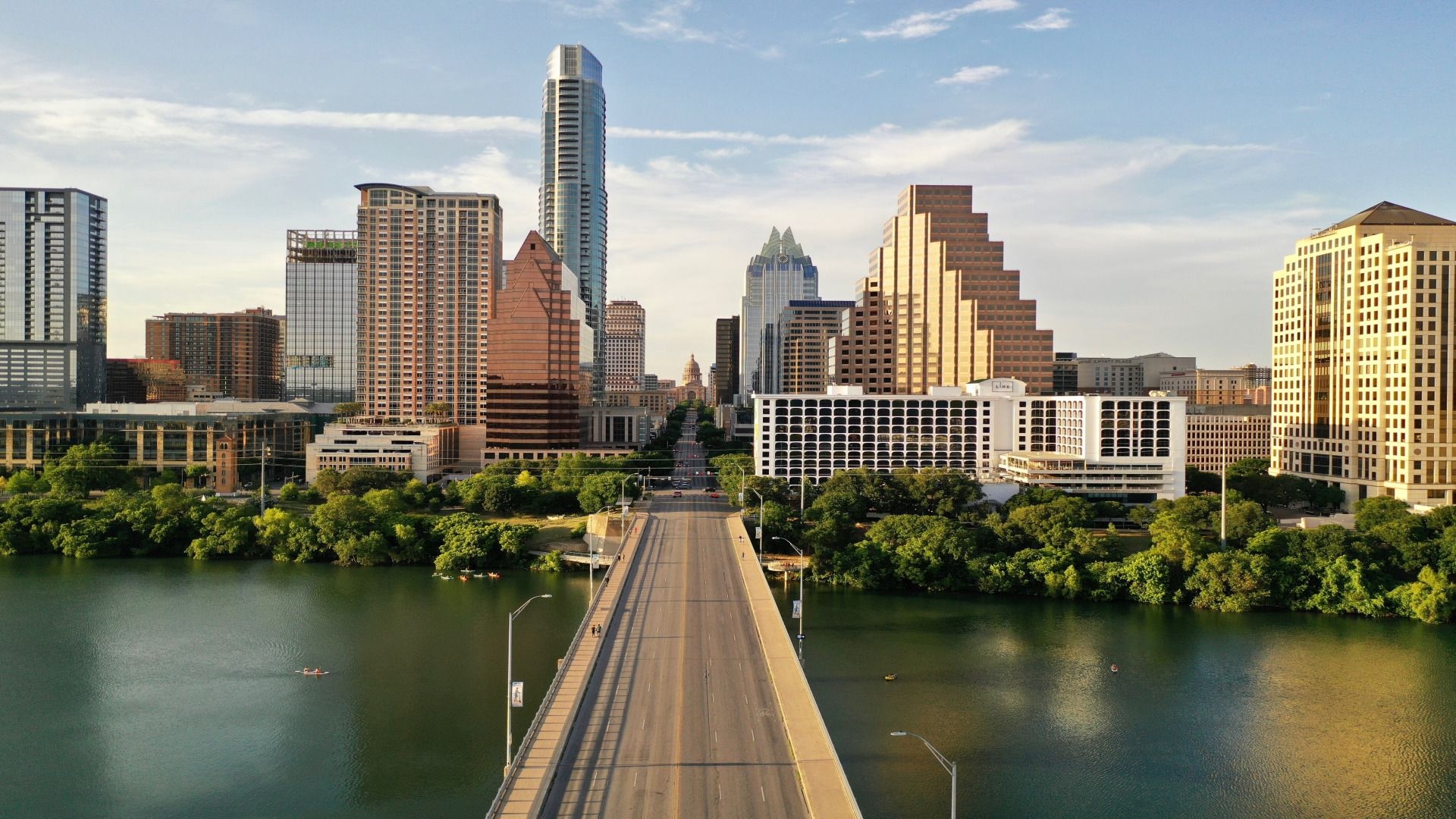 Austin Skyline, Travels, Luxury senior living, Seniorly, 1920x1080 Full HD Desktop